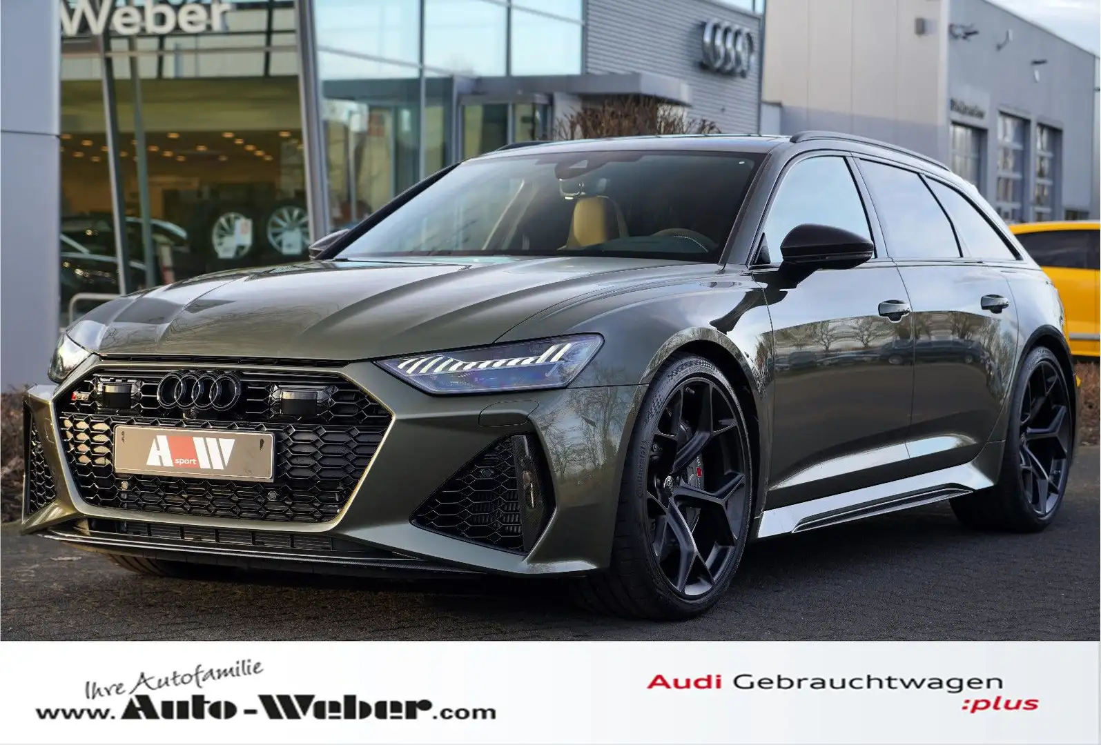Audi RS6 PERFORMANCE UNIKAT CARBON B&O ADVAN KERAMIK Grün - 1