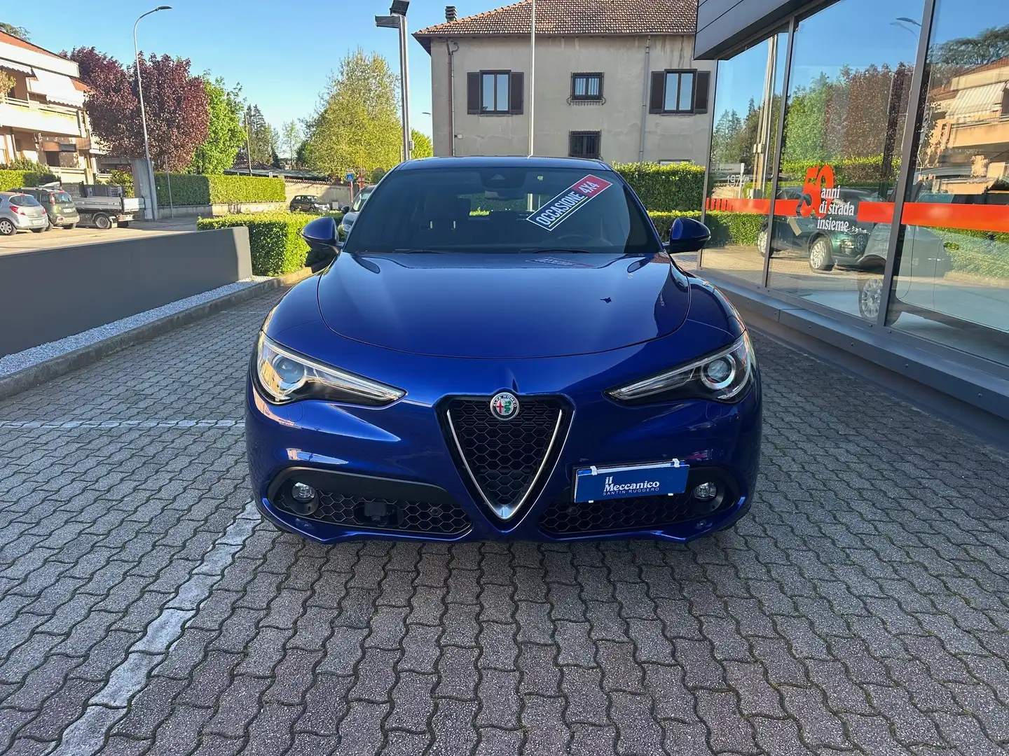 Alfa Romeo Stelvio Stelvio 2.2 Q4 190cv aut.DOPPIO TRENO GOMME/CERCHI Blu/Azzurro - 2
