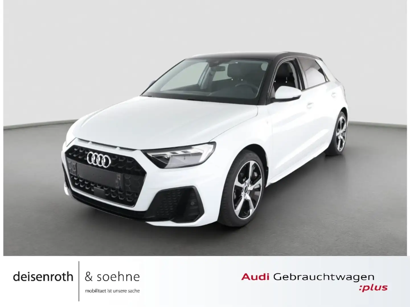 Audi A1 Sportback S line 25 TFSI LED/Nav/17''/ASI/Temp/SHZ Weiß - 1