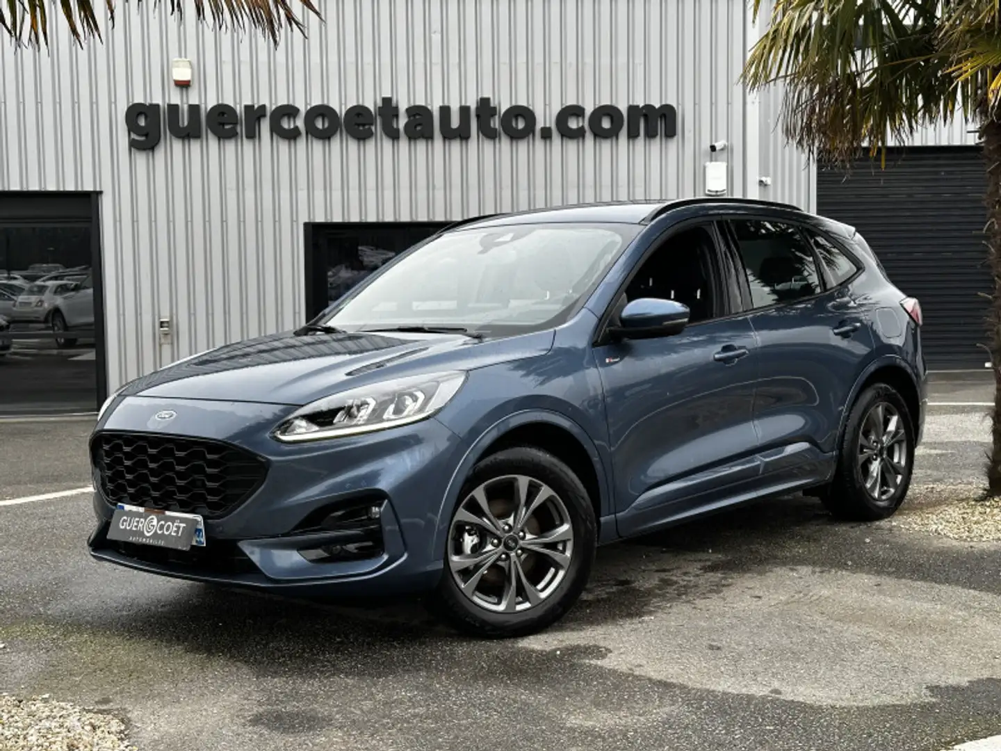 Ford Kuga 2.5 DURATEC 190CH FHEV E85 ST-LINE BVA Bleu - 1