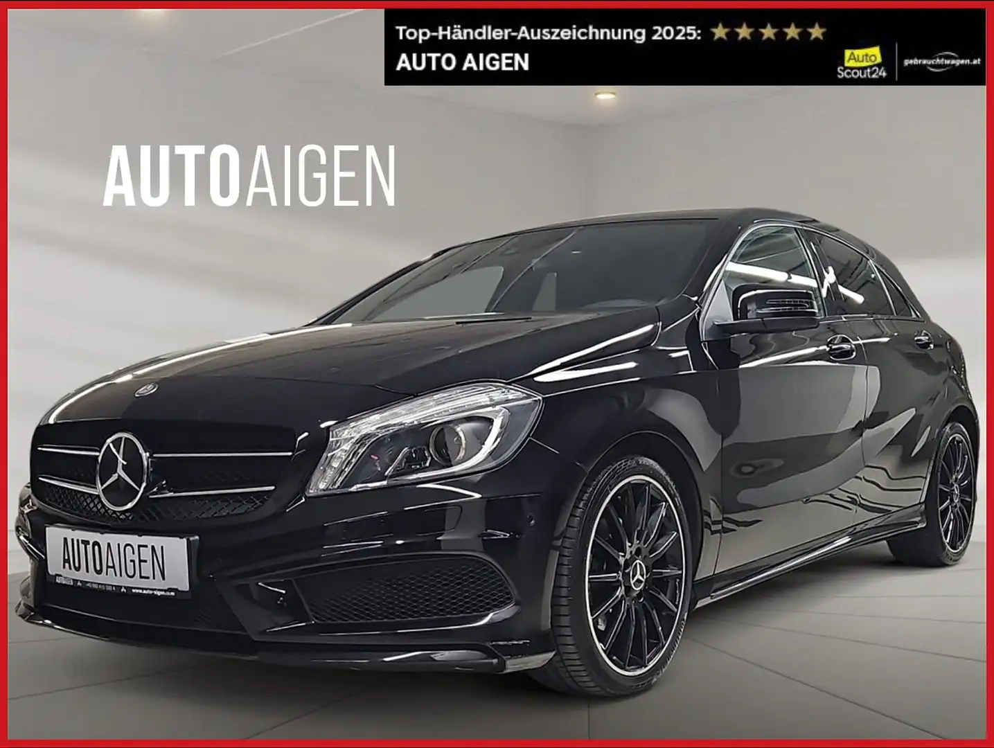 Mercedes-Benz A 200 * AMG * NIGHT * HARMAN-KARDON * KAMERA * TEMPOMAT Negro - 1