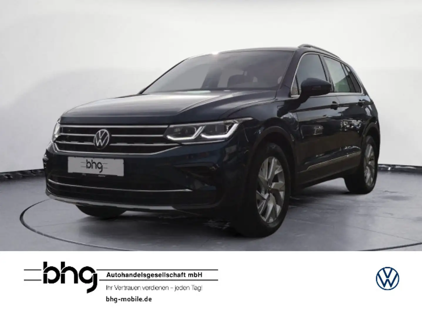 Volkswagen Tiguan 1.4 TSI eHybrid DSG Elegance #AHK #Pano # Bleu - 1