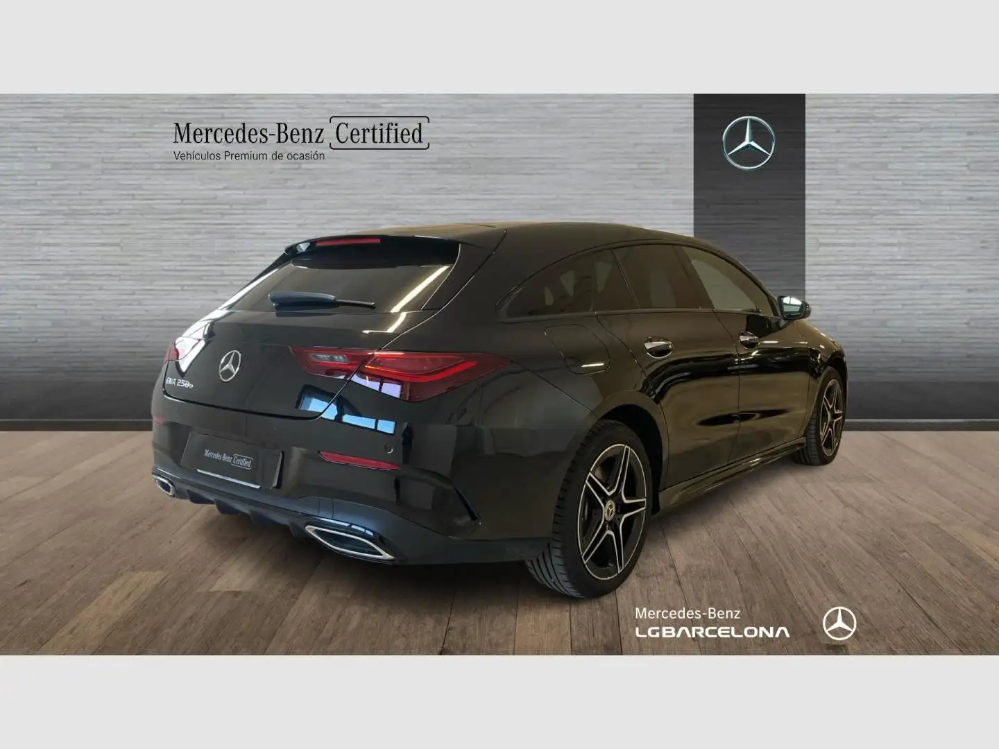 Mercedes-Benz 260 CLA Shooting Brake CLA 250 e SB AMG Line Schwarz - 2