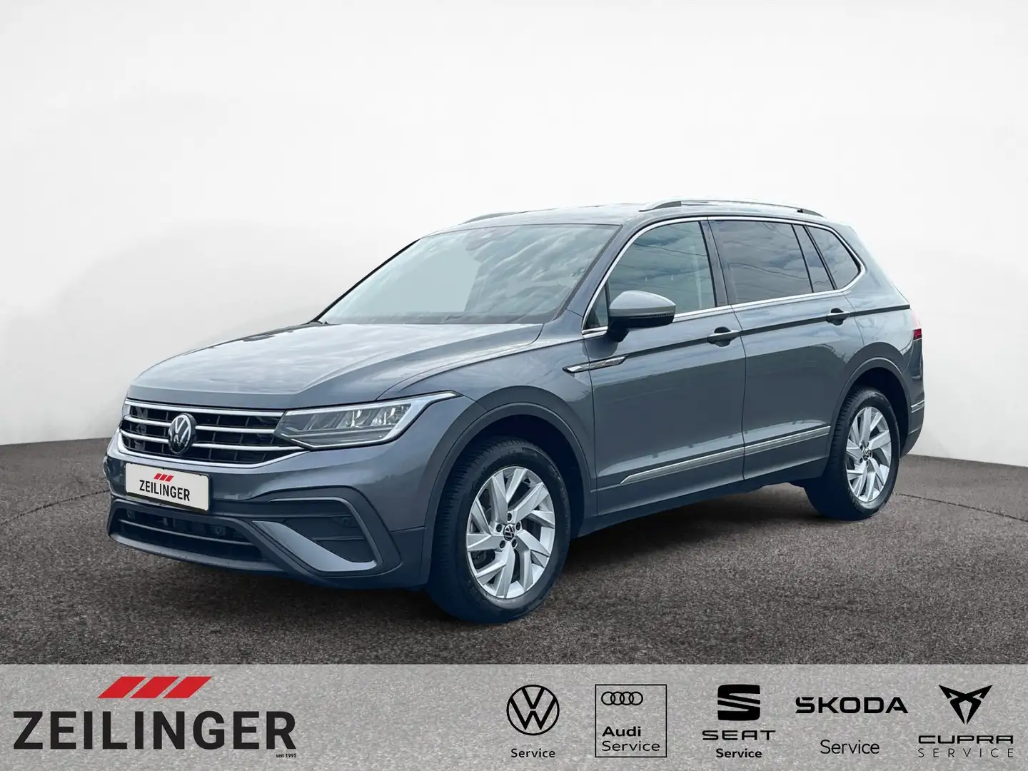 Volkswagen Tiguan Allspace Life 4Mo TDI DSG|7-S|AHK|eHECK Grau - 1
