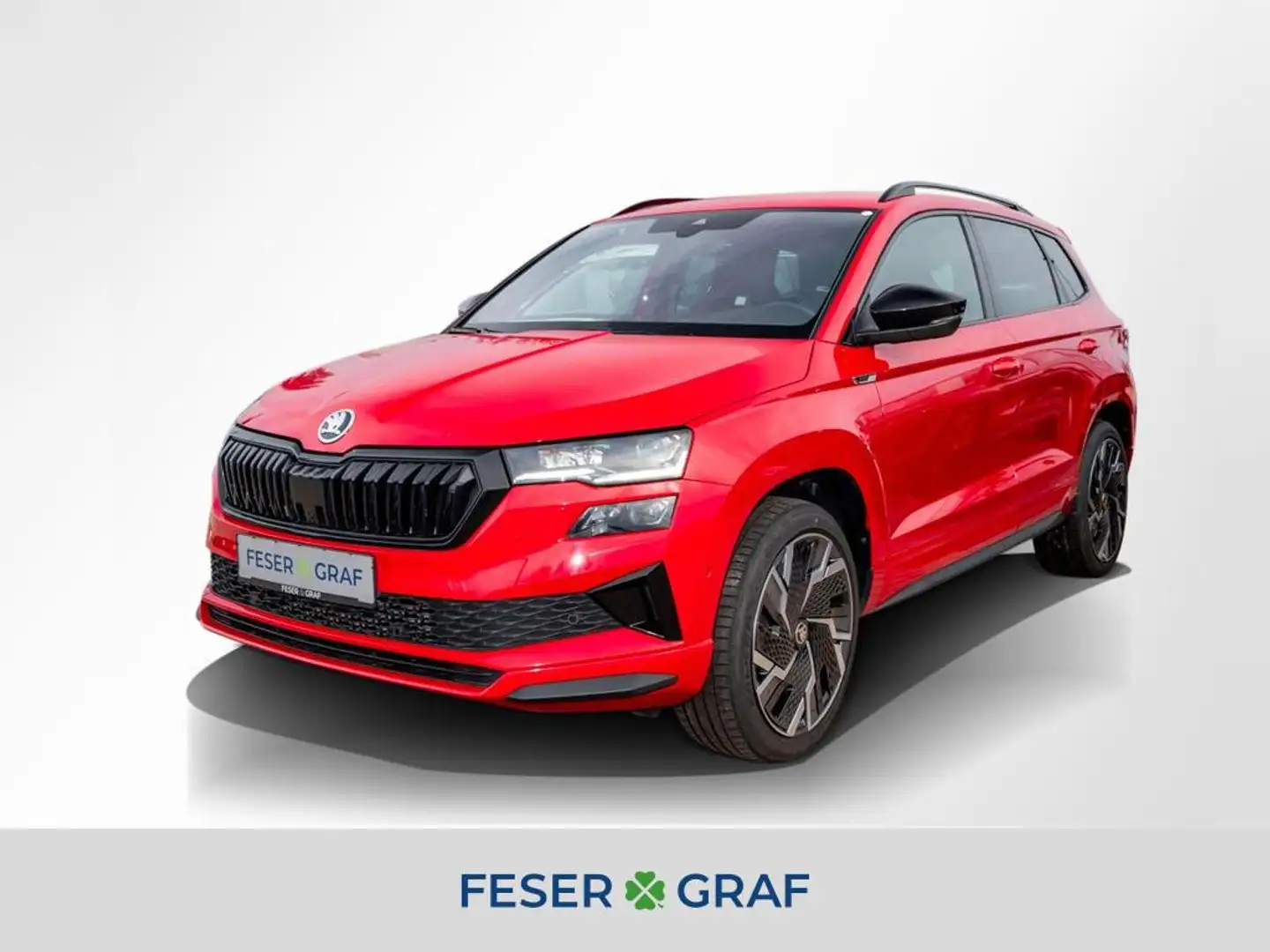 Skoda Karoq Sportline 2.0TDI 4x4 DSG AHK/PDC/RFK/4xSHZ Rot - 1