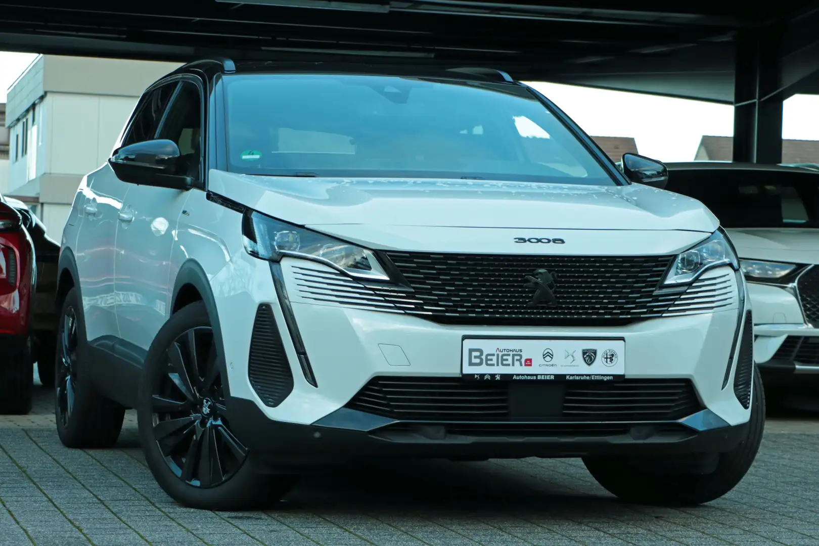 Peugeot 3008 1.6 Hybrid 225 GT Navi/ Sitzh./ Klimaau. Weiß - 2