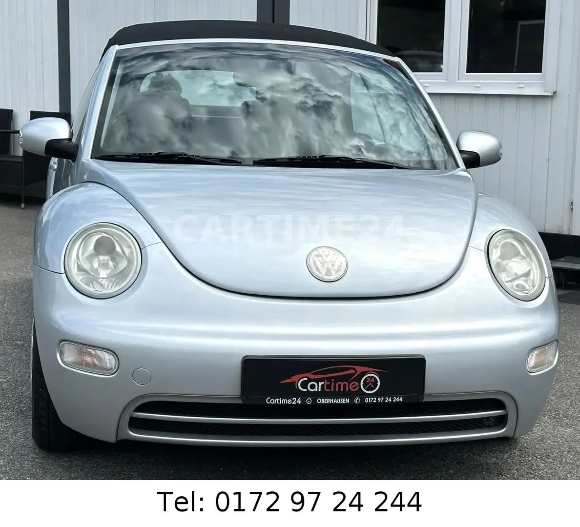 Volkswagen New Beetle Cabriolet 1.6 Highline*KLIMA*TÜV* Argent - 1
