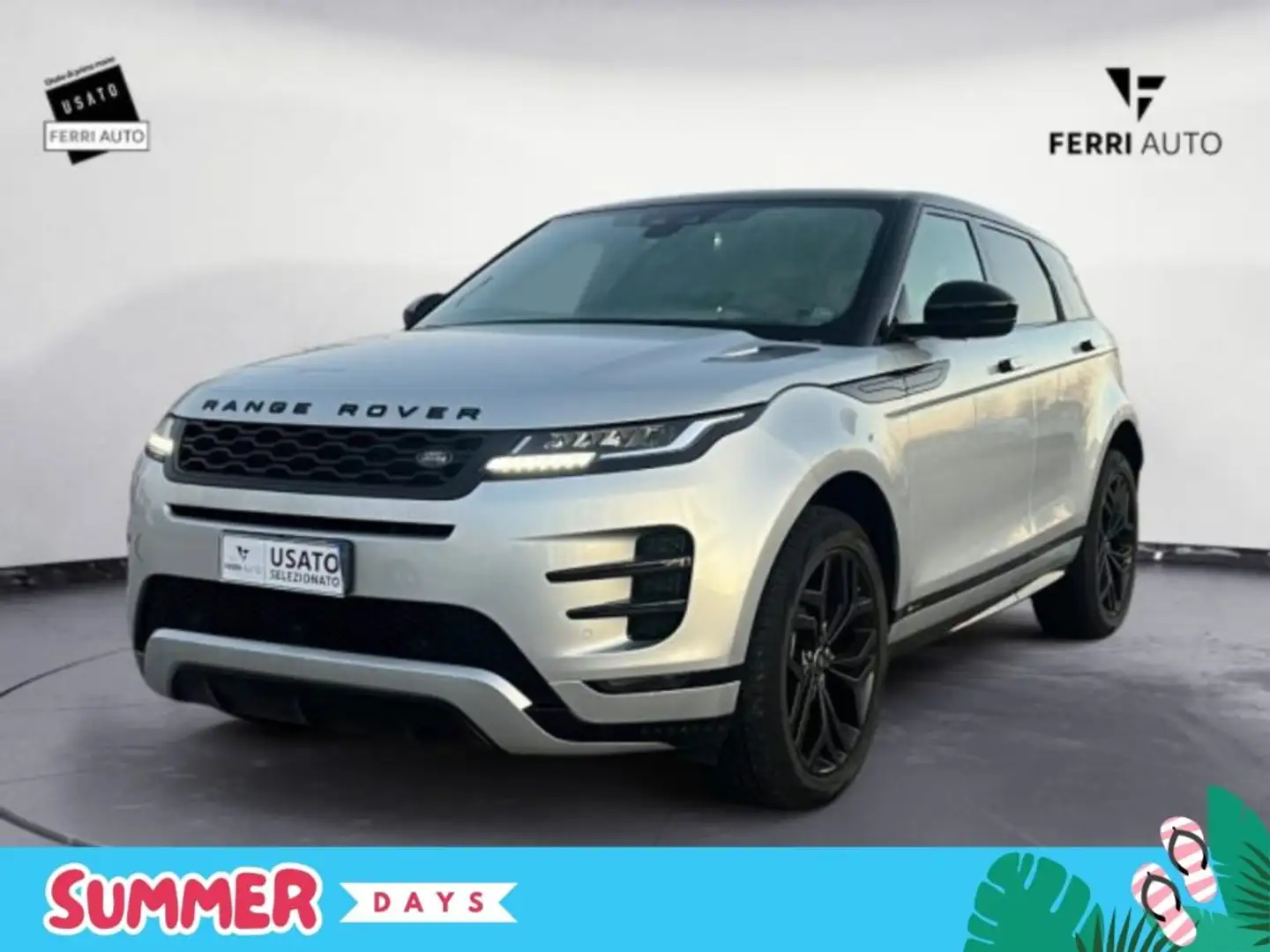 Land Rover Range Rover Evoque 2.0D I4-L.Flw 150 CV AWD Auto HSE Silber - 1