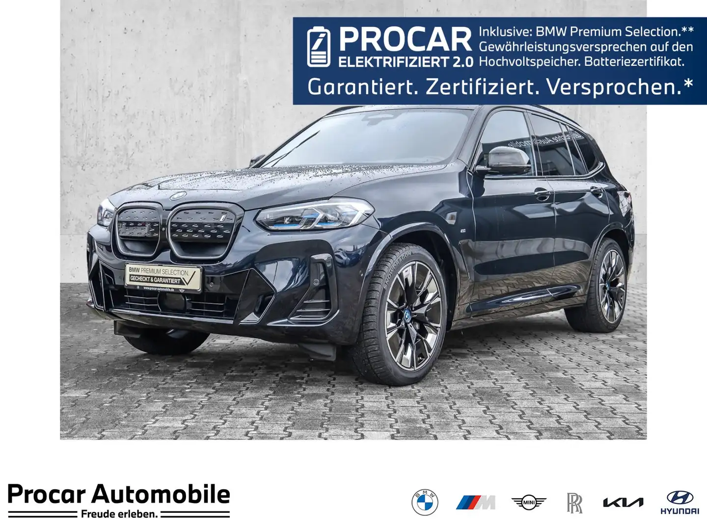 BMW iX3 Impressive Pano HuD DA Prof. Laser H/K PA+ DAB Schwarz - 1