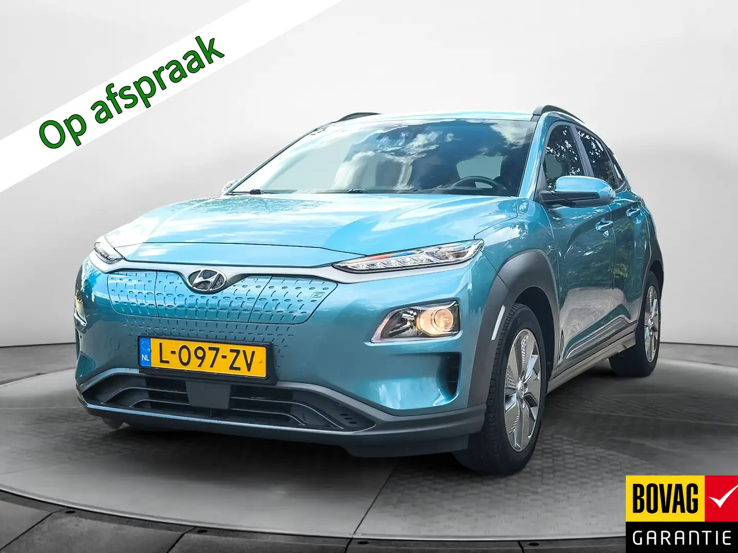 Hyundai KONA EV Fashion 64 kWh (204 PK) 2e-Eig, & Keurig-Onderh Kék - 1