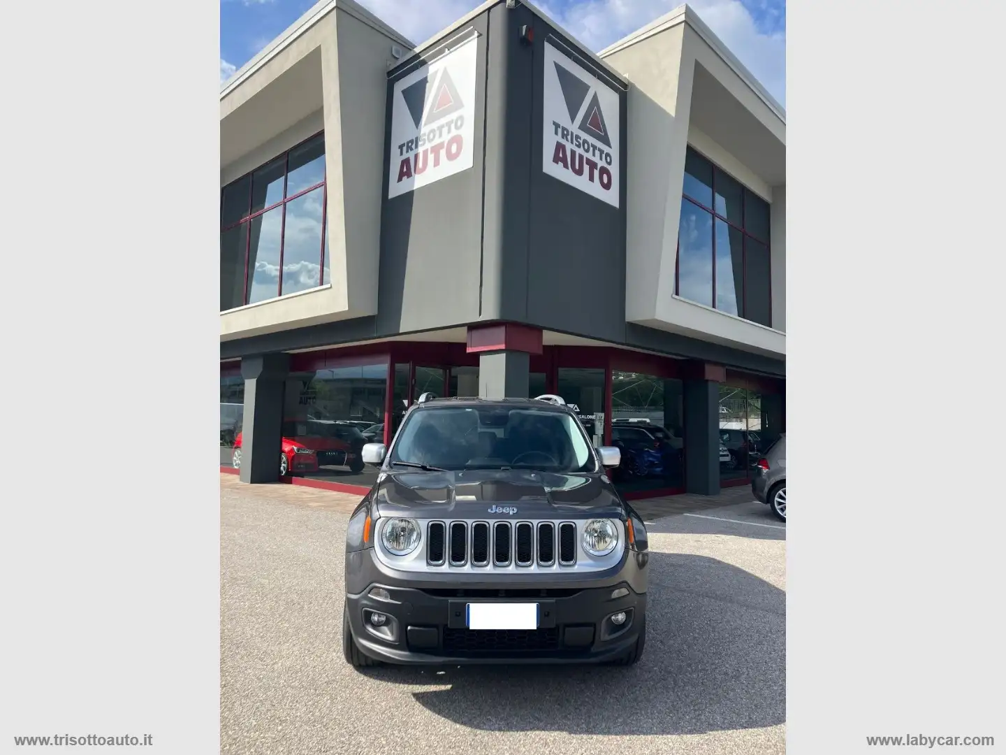 Jeep Renegade 2.0 Mjt 140 CV 4WD Limited Grijs - 1