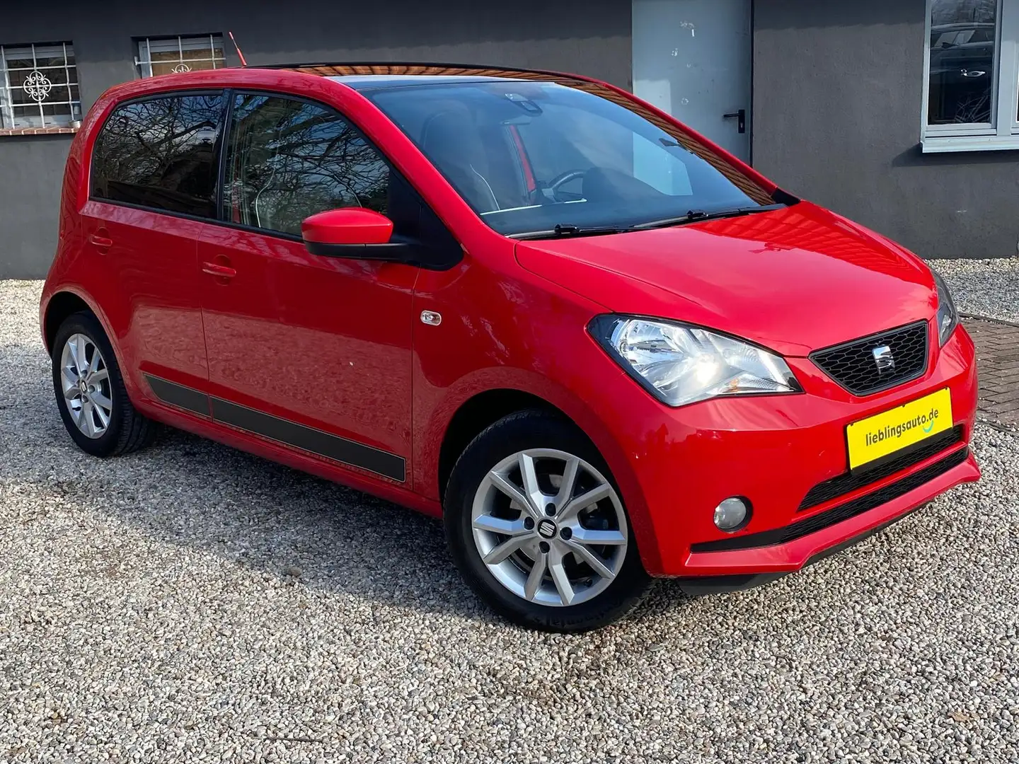 SEAT Mii 1.0 EcoFuel CNG Chic Pano Klimaautom. SHZ Rot - 2