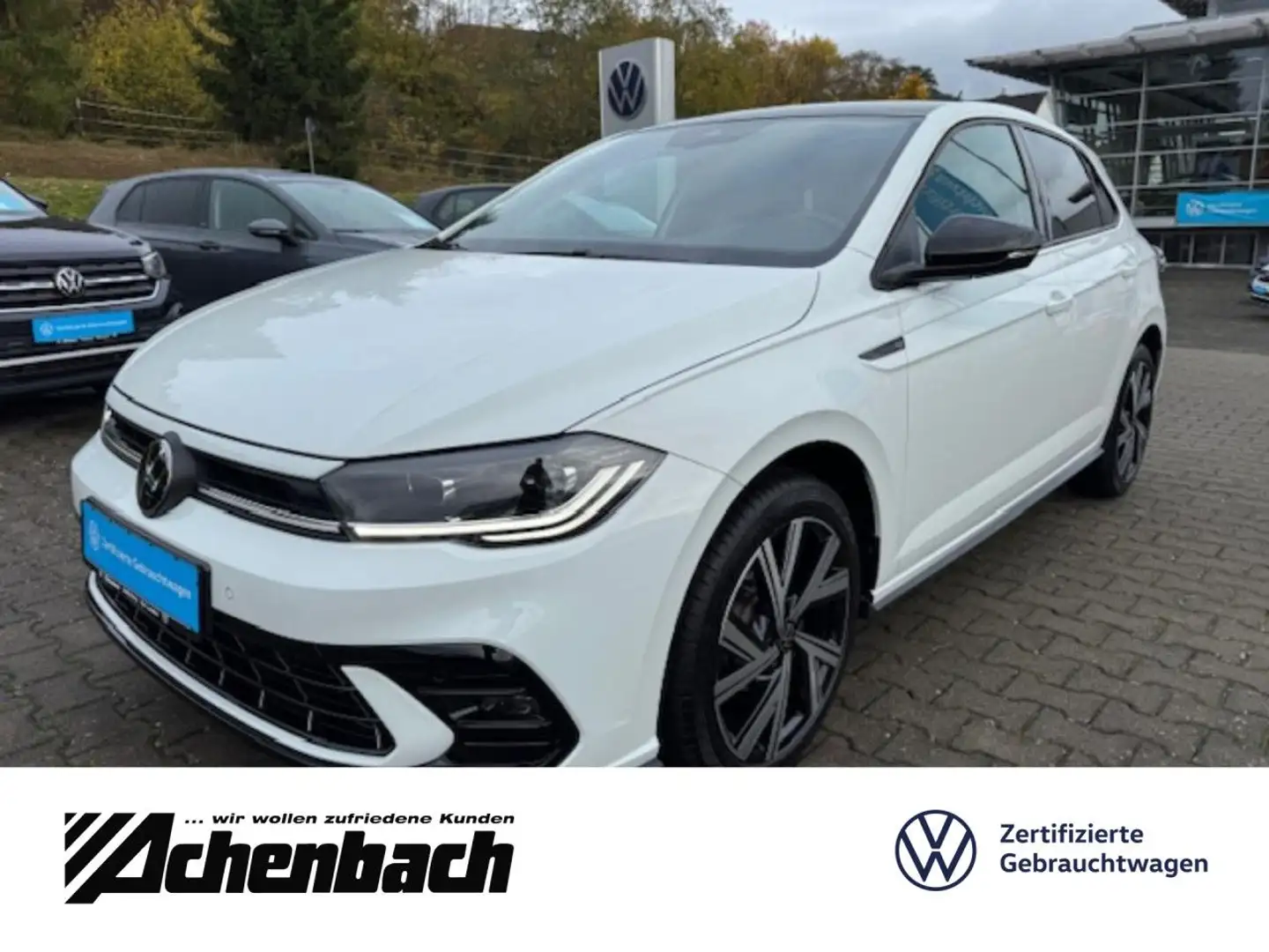 Volkswagen Polo R-Line 1.0 TSI 70 kW (95 PS), IQ.Drive, Navi Weiß - 1