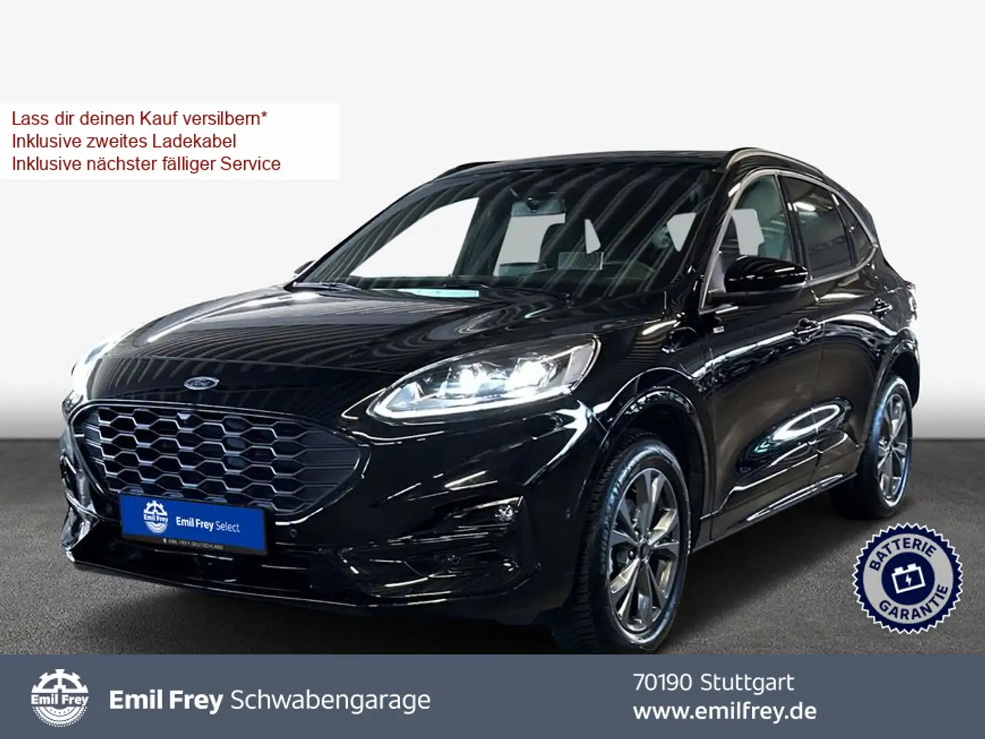 Ford Kuga 2.5 Duratec PHEV ST-LINE Schwarz - 1