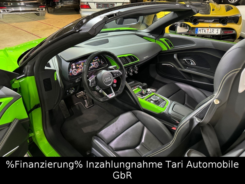 Audi R8 Spyder 5.2 FSI V10 plus *Lime Green*NP:240t€* — photo 11