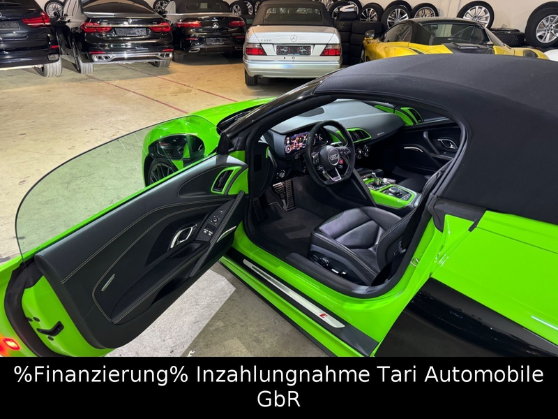Audi R8 Spyder 5.2 FSI V10 plus *Lime Green*NP:240t€* — photo 8