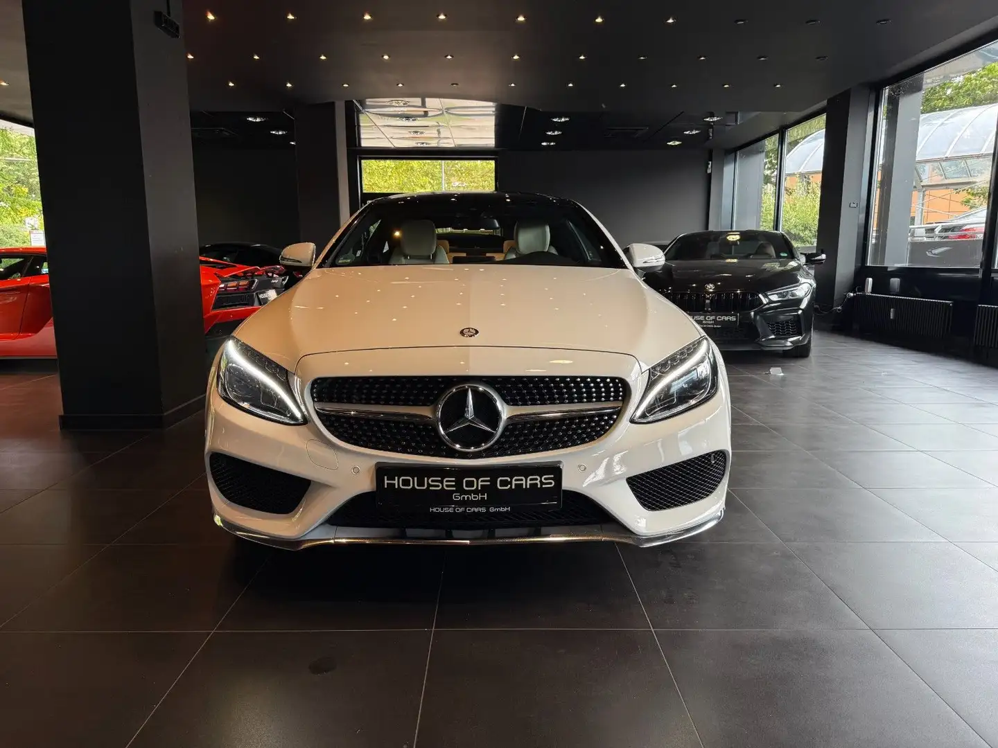 Mercedes-Benz C 300 Coupe AMG *Burmester*Panorama* 1. Hand Blanc - 2