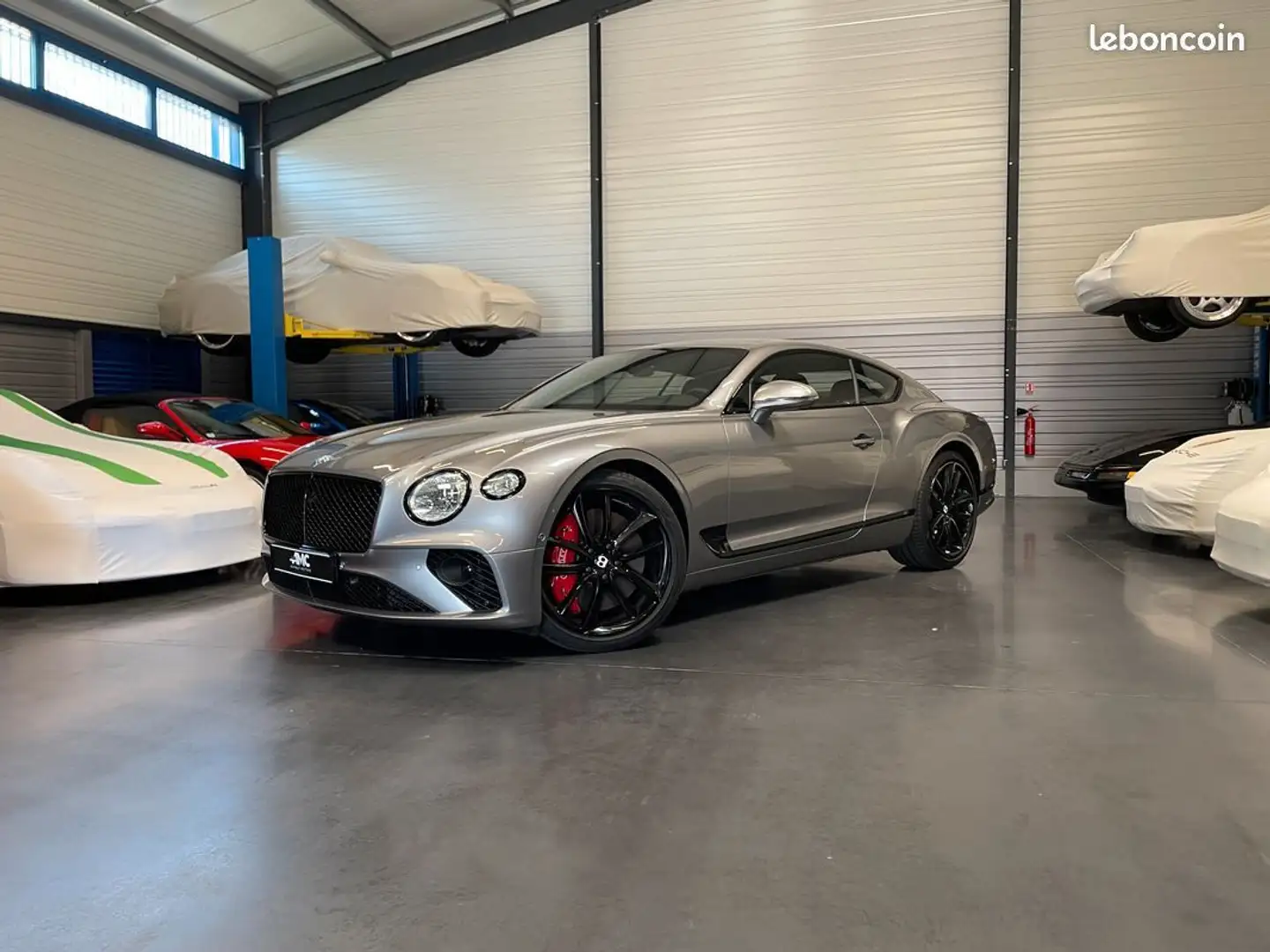 Bentley Continental GT V8 MULLINER 1ère main Française 550 cv Finition to Gris - 2