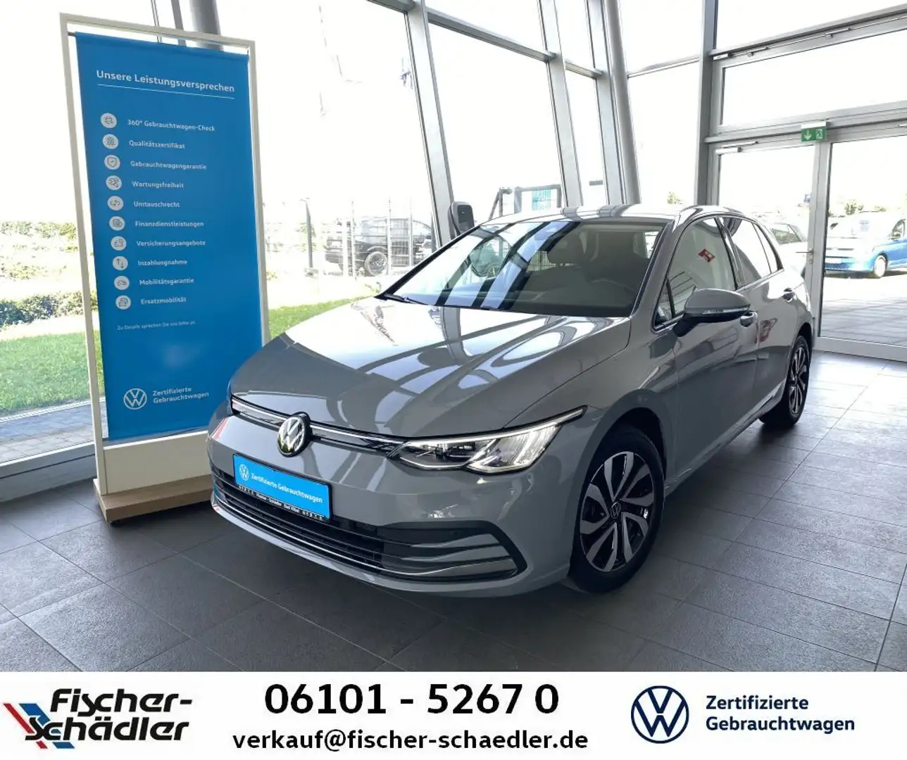 Volkswagen Golf Active VIII 1.0TSI*Navi*LED*DigiCockpit*Sta Grau - 1