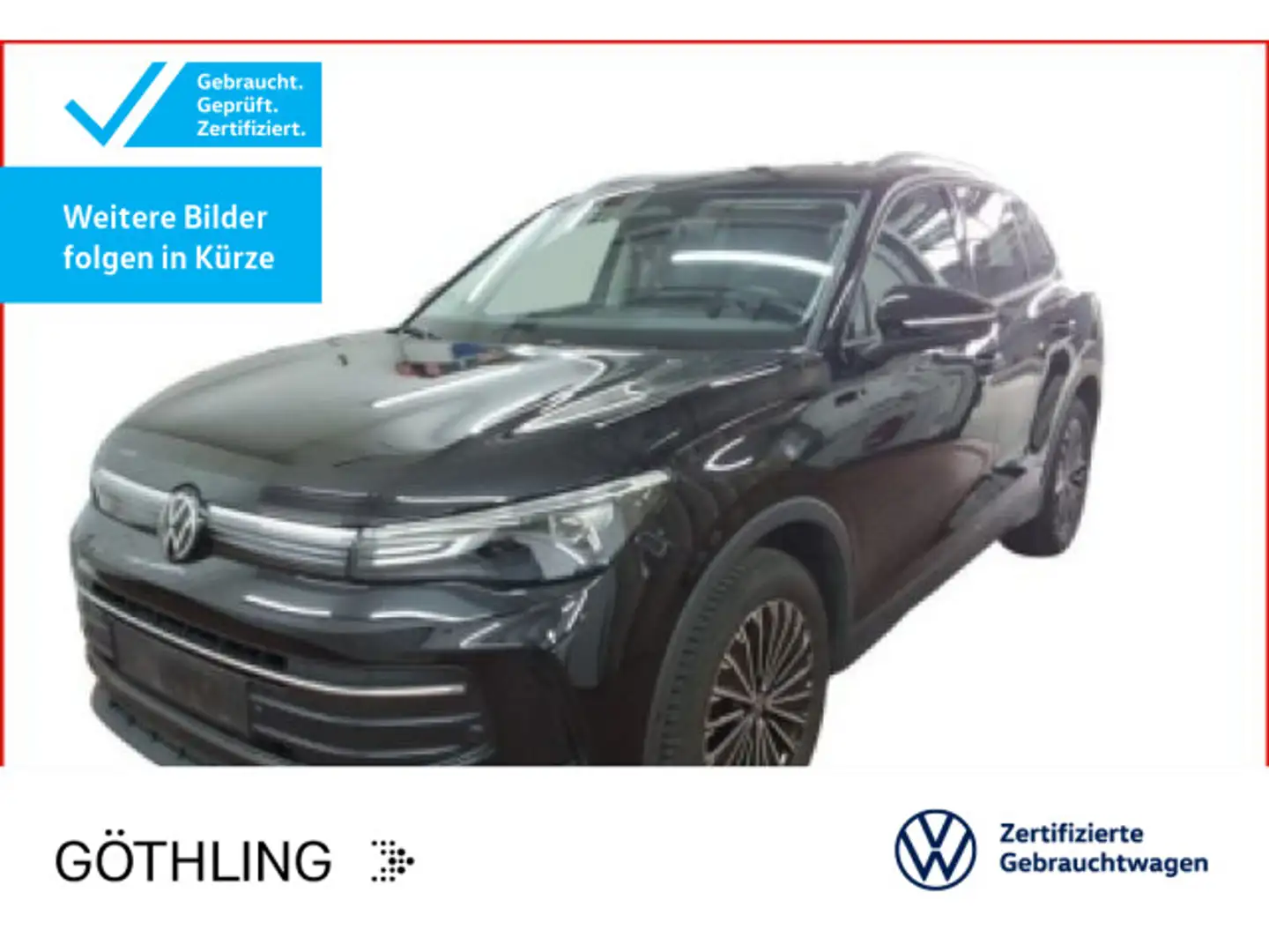Volkswagen Tiguan Life 1.5 eTSI*AHK*LED*Ambiente*DAB+*EPH v Negro - 1