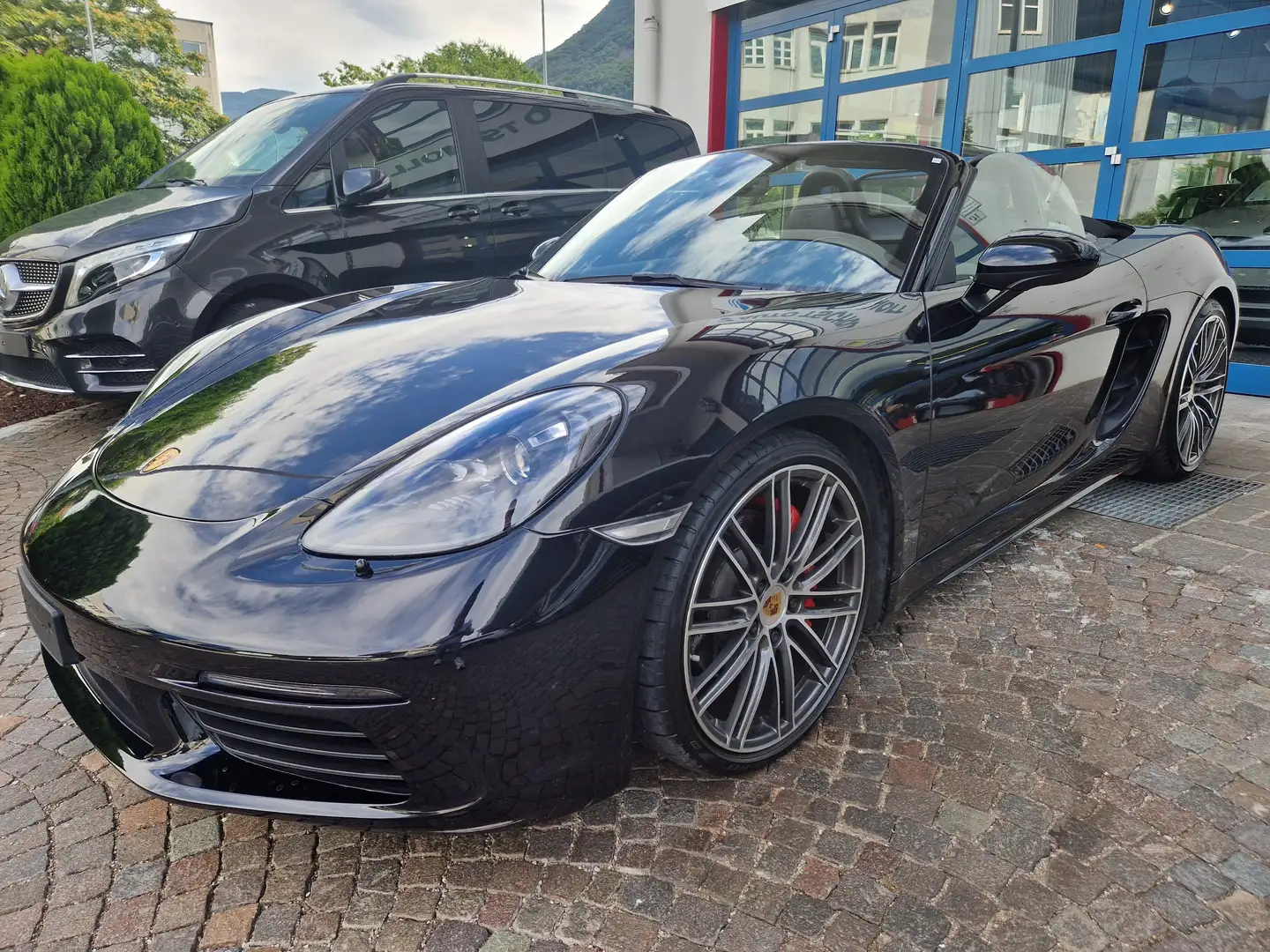 Porsche 718 Boxster S 2.5 Turbo 350Cv PDK 20"SportChrono Navi Noir - 1