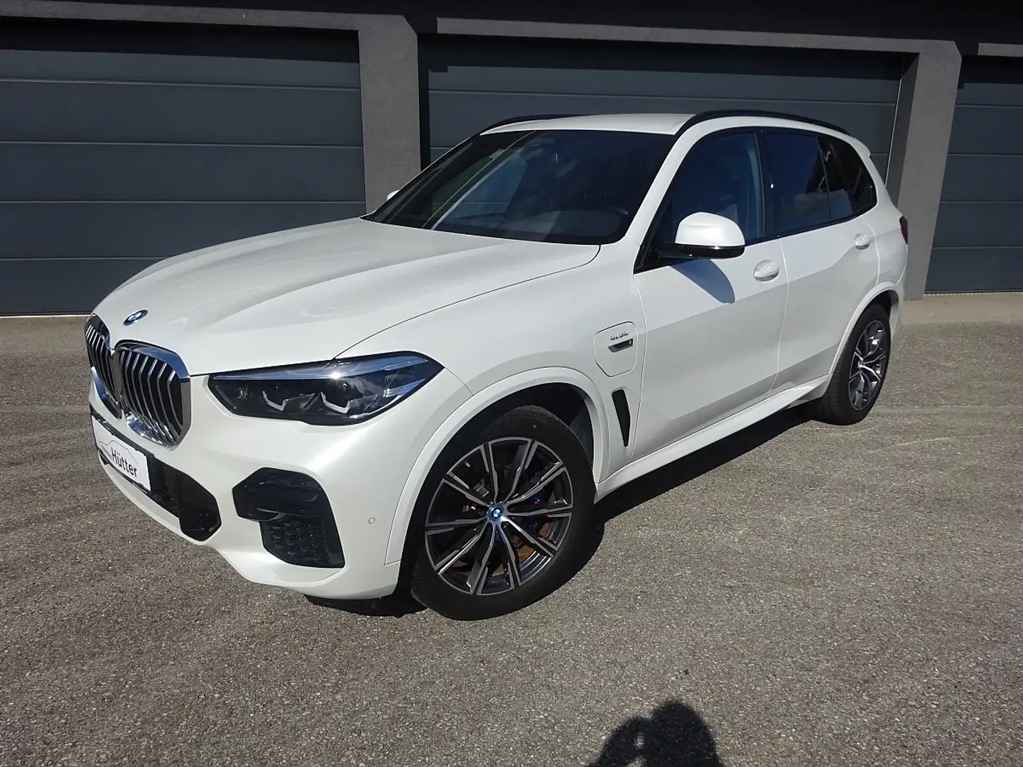 BMW X5 xDr. 45e MSport, HuD, ACC, 360°, Keyless Go Blanc - 1