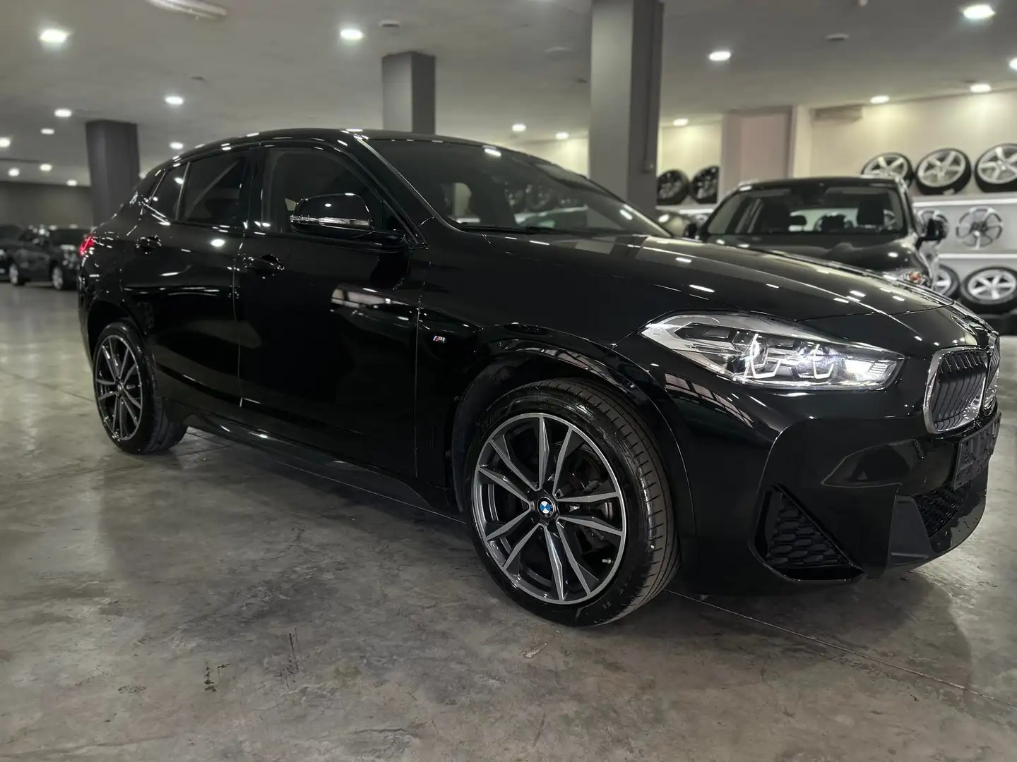 BMW X2 sdrive18d Msport auto *SEDILE GUSCIO *LUCI AMBIENT Negro - 2