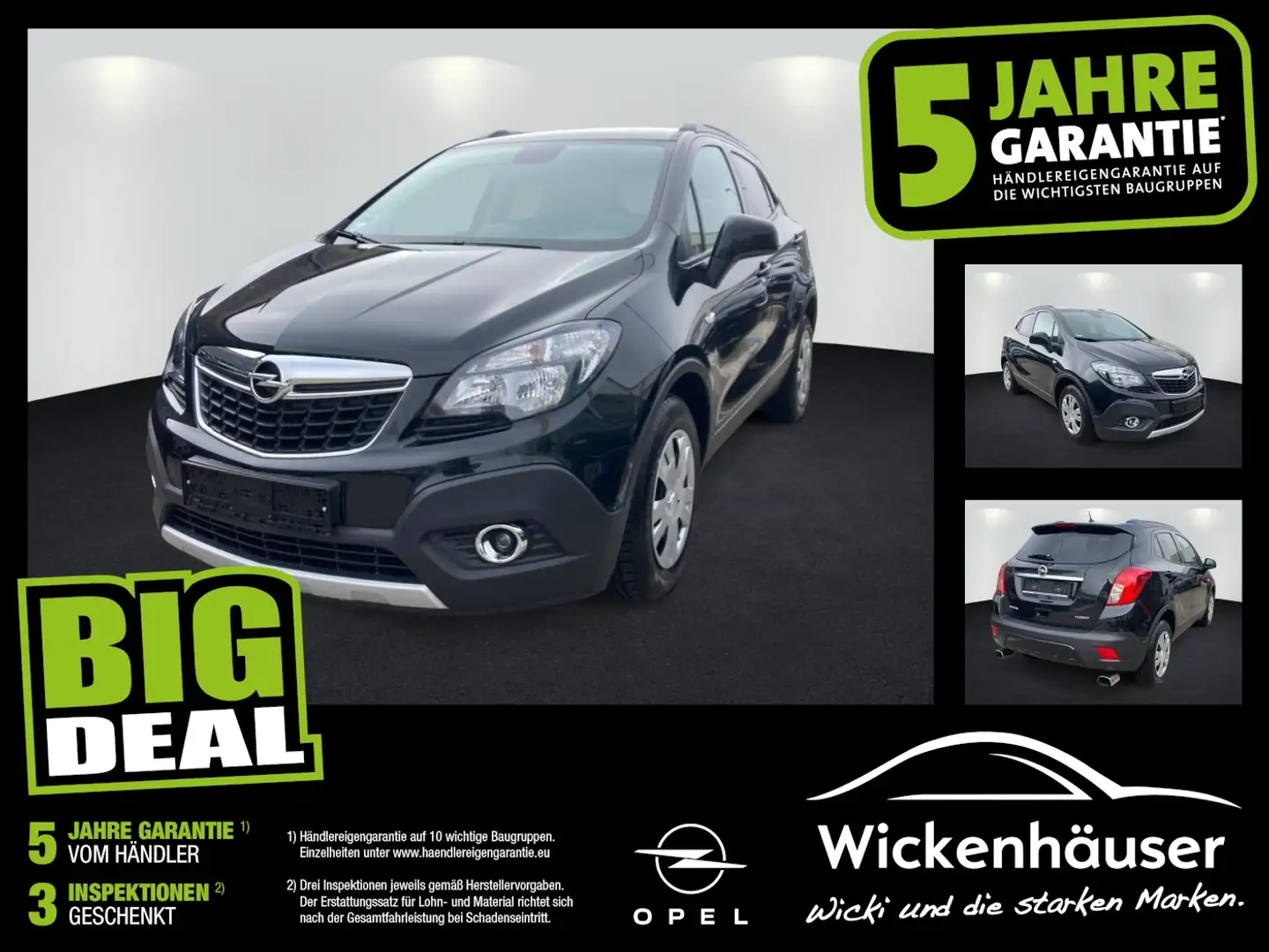 Opel Mokka 1.4 Turbo Edition Automatik PDC Tempomat Šedá - 1