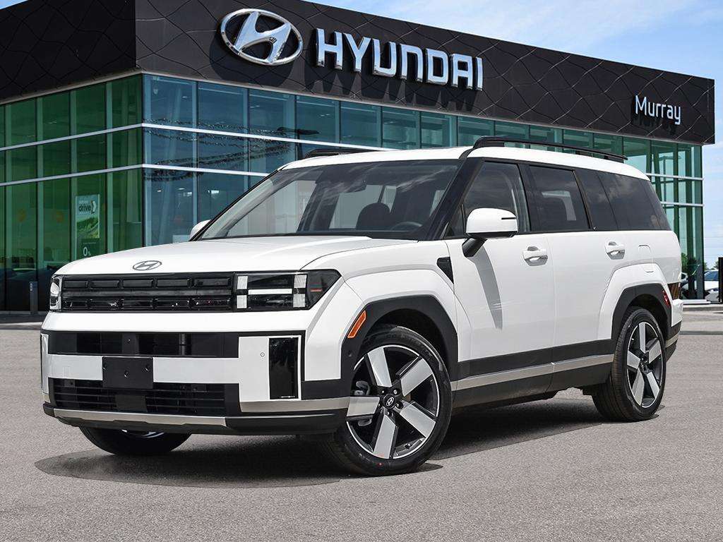 Creamy White 2026 Hyundai Santa Fe Hybrid SUV / Crossover  Automatic