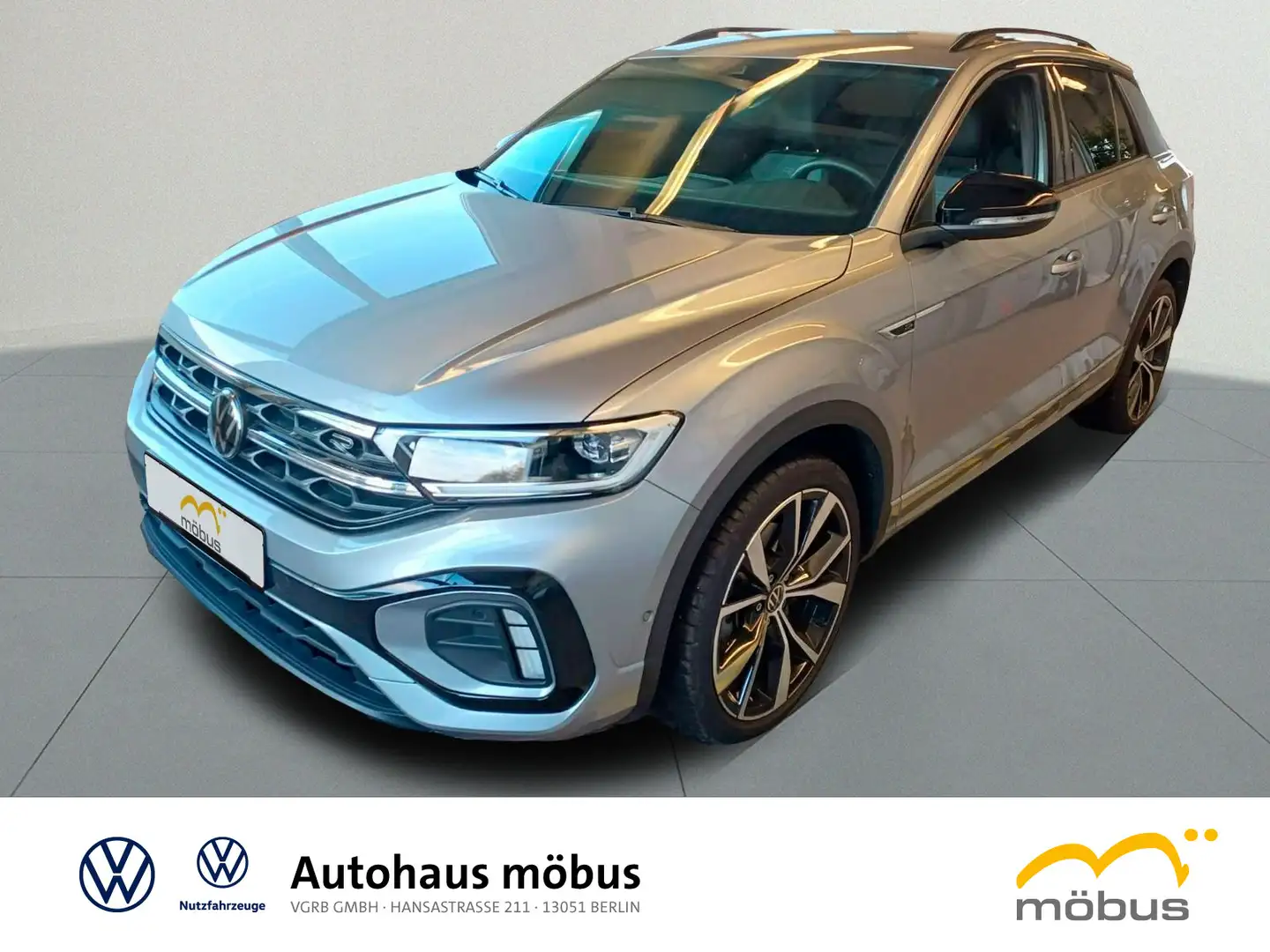 Volkswagen T-Roc 2.0 TSI DSG*R-Line*4MOTION*ACC*NAVI*VC*RFK Silber - 2