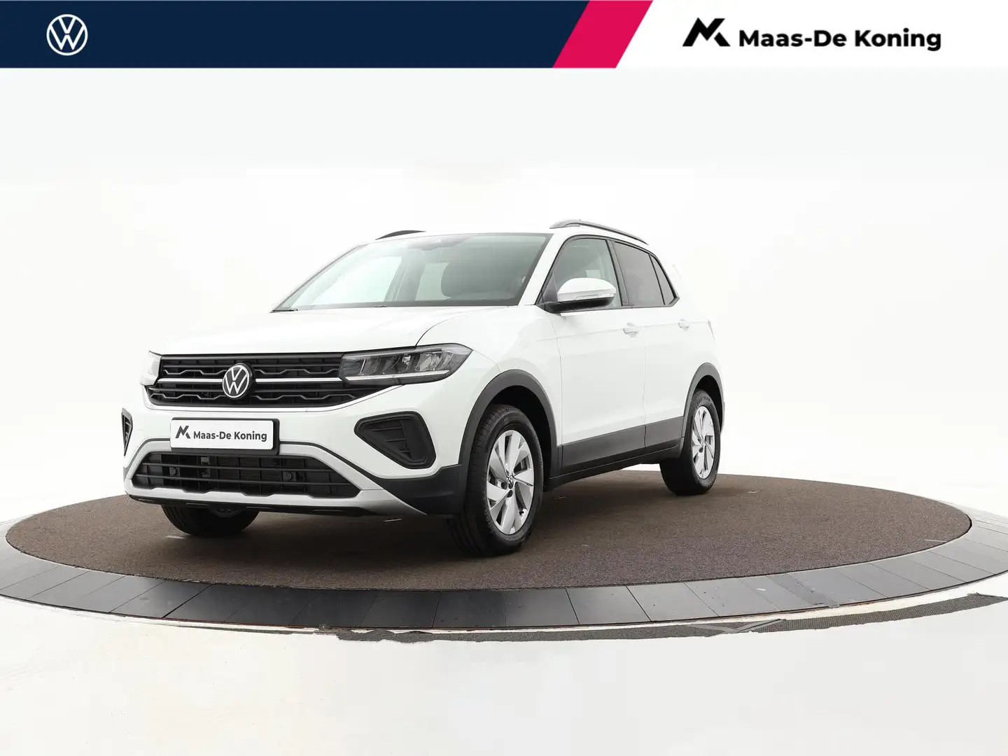 Volkswagen T-Cross 1.0 Tsi 95pk · Apple/Android Car Play · P-Sensoren Wit - 1