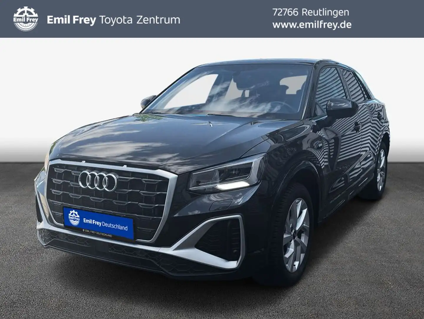 Audi Q2 35 TFSI S tronic S line Zwart - 1