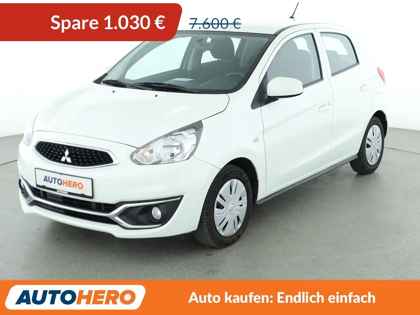 Mitsubishi Space Star 1.0 Edition 100*KLIMA*1.HAND*GARANTIE* Wit - 1