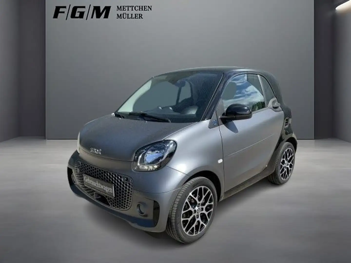 smart forTwo EQ coupe Pano|Sitzhz|Pano|SHD|Kam|LMF|SHZ Gris - 1