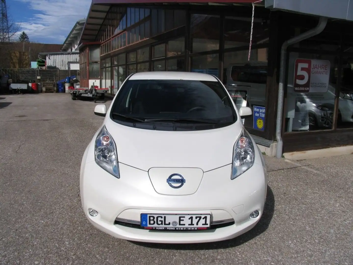 Nissan Leaf 24 kWh (mit Batterie) Acenta Weiß - 1