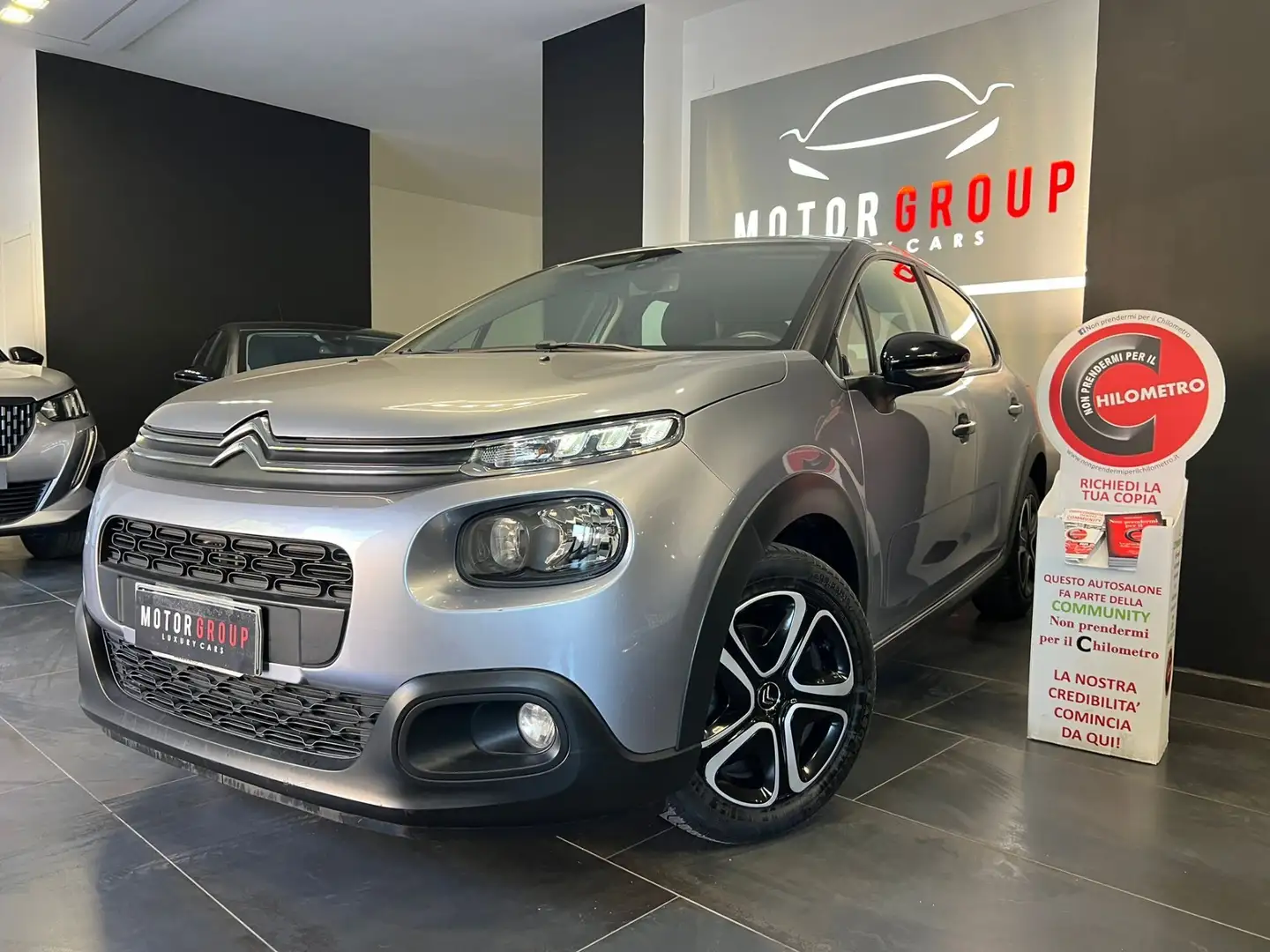 Citroen C3 BlueHDi 100 S&S Feel Grigio - 2