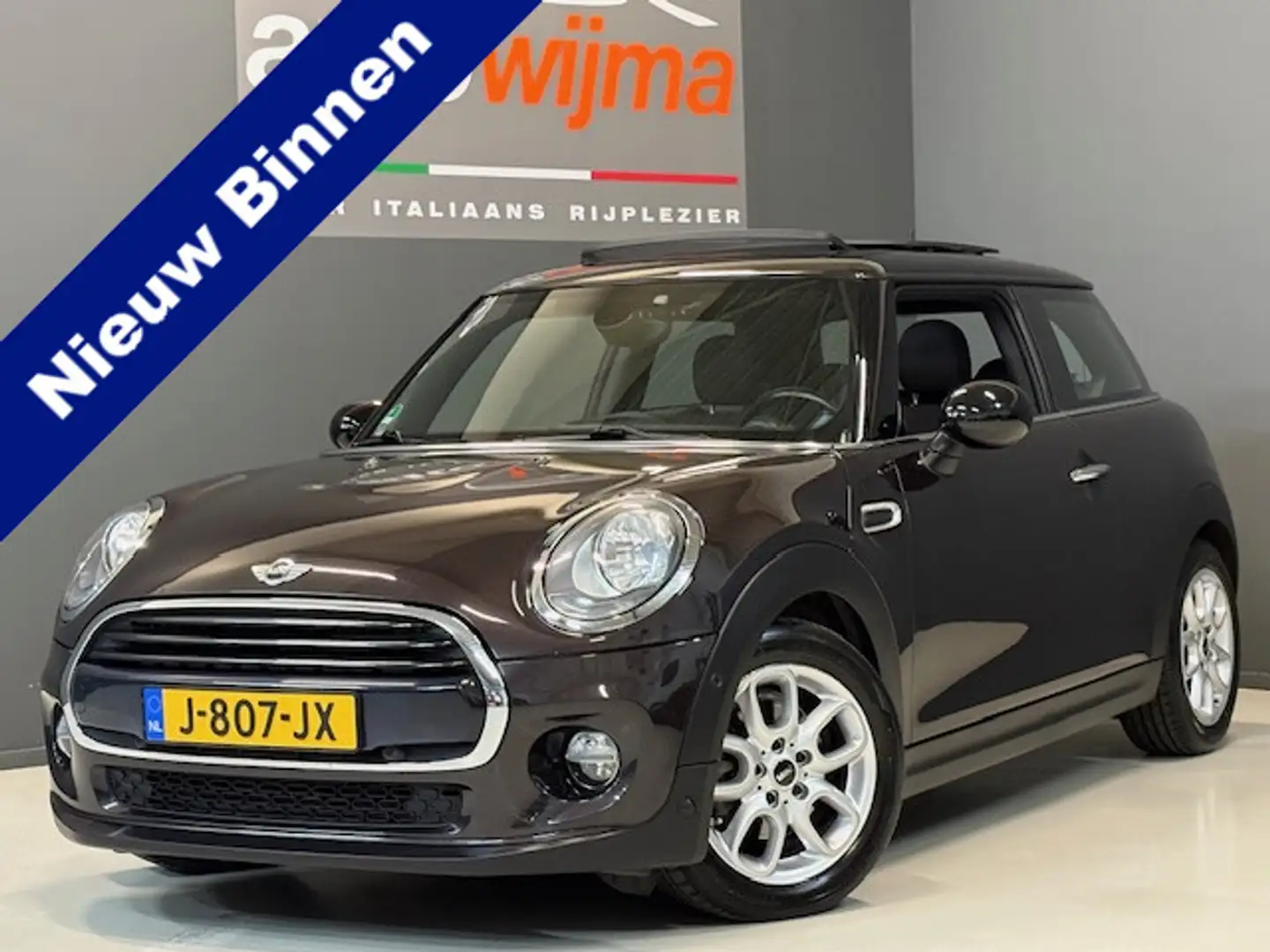 MINI Cooper Mini 1.5 Serious Automaat Panoramadak, Sportstoele Marrone - 1