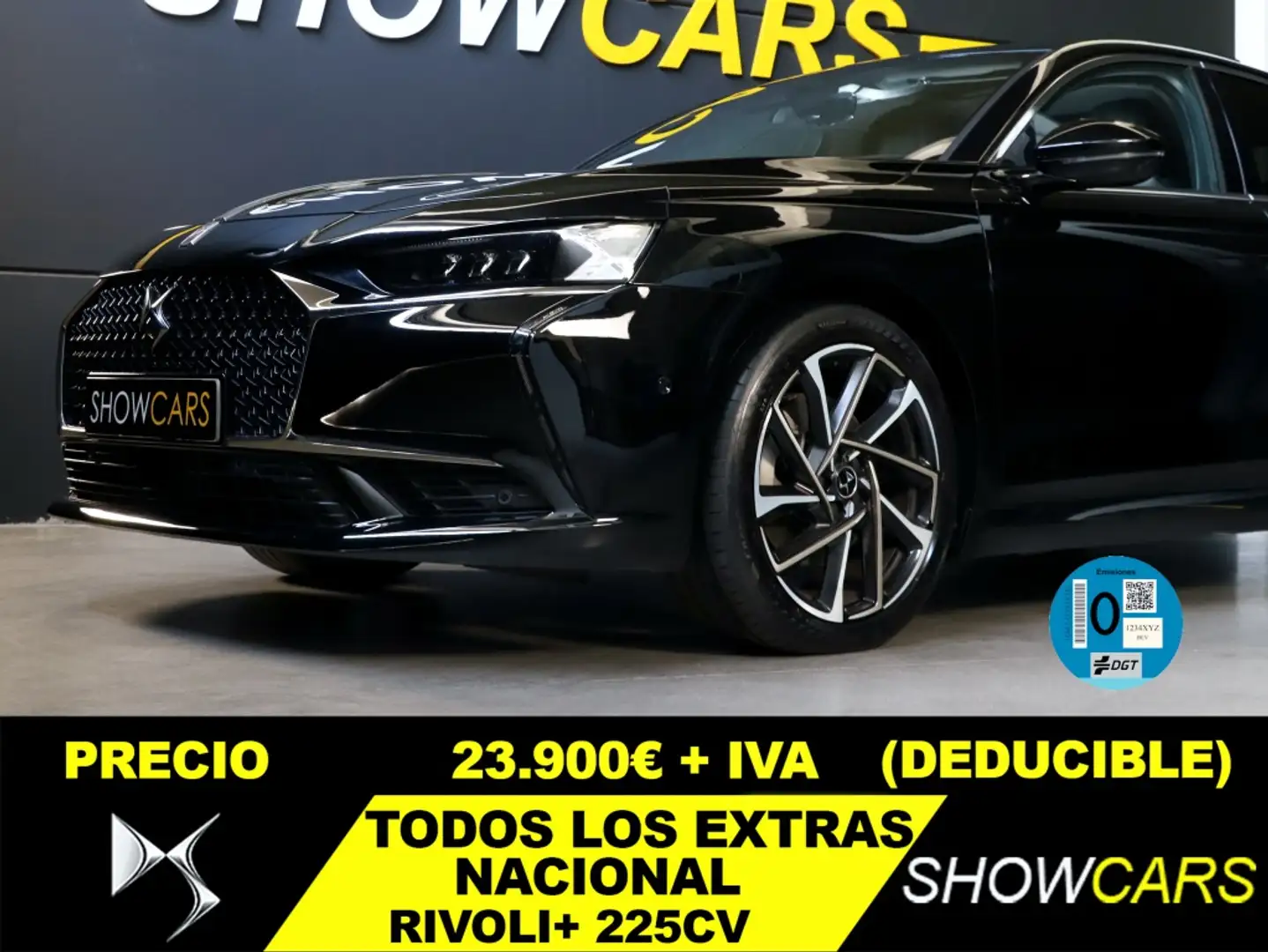 DS Automobiles DS 9 E-Tense Rivoli + Aut. 225 Noir - 1