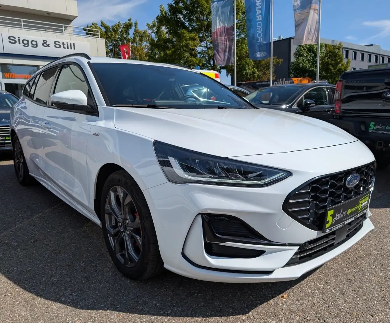 Ford Focus Turnier 1.0 ST-Line X LED*NAVI*EL-KLAPPE*SHZ Weiß - 2