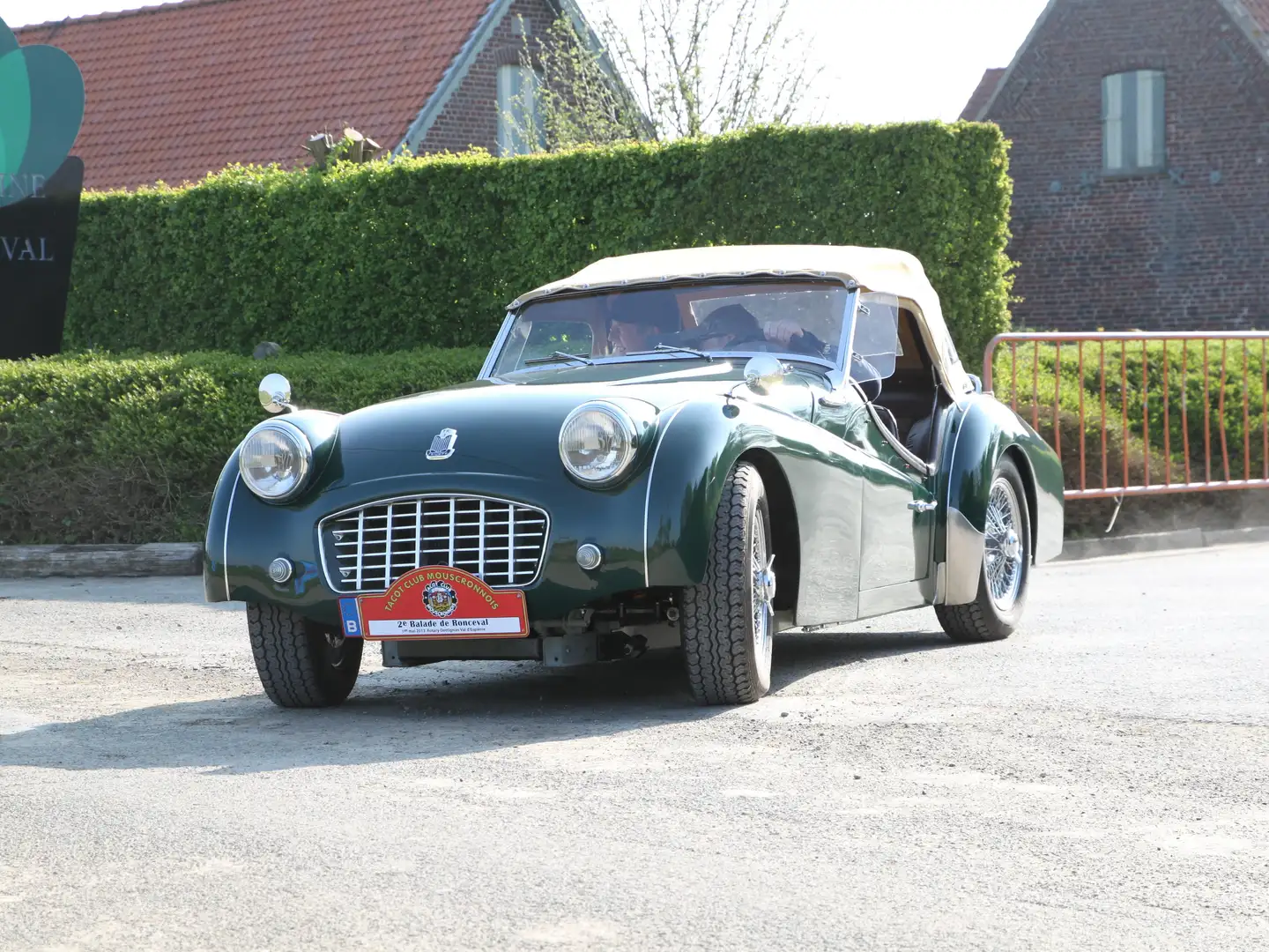 Triumph TR3 Petite bouche Grün - 1