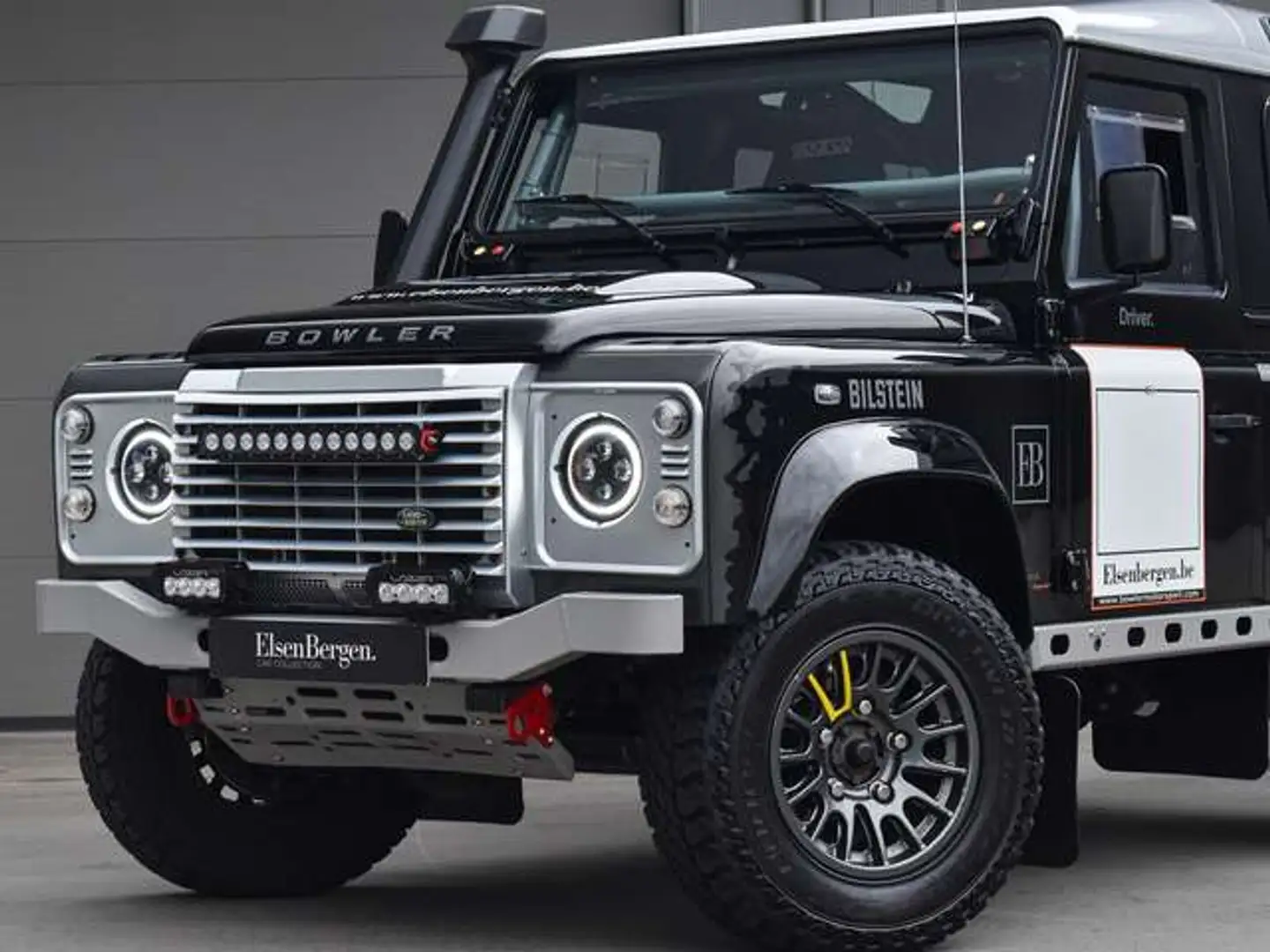 Land Rover Defender 90 / "BOWLER CHALLENGE" / COLLECTORS ITEM Schwarz - 2
