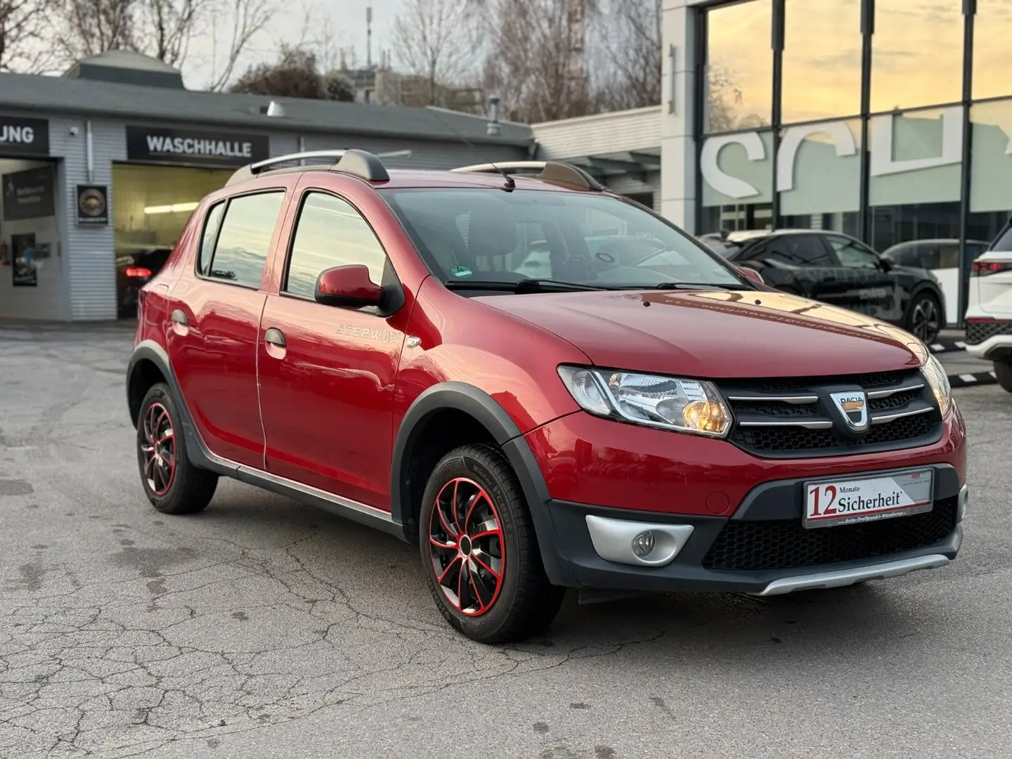 Dacia Sandero Stepway 1.Hand*Klima*TÜV bis 2027* Rot - 1