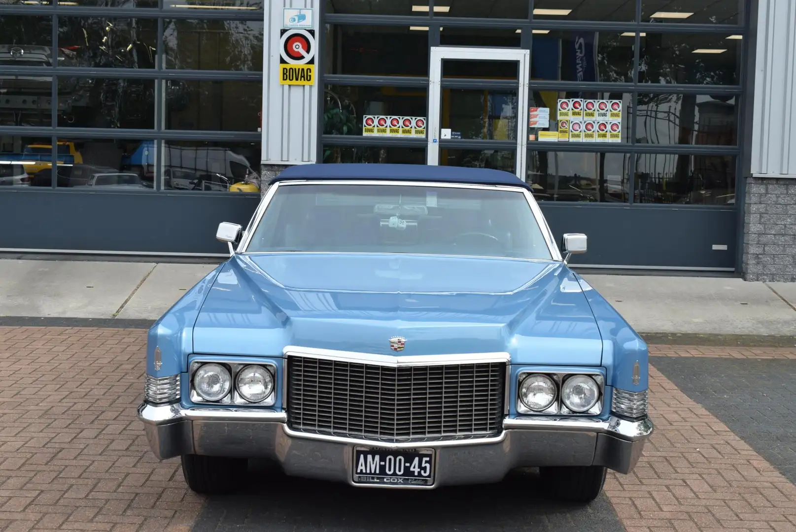 Cadillac Deville Coupe Convertible 7.7L 375 PK !! UNIEK !! Modrá - 2