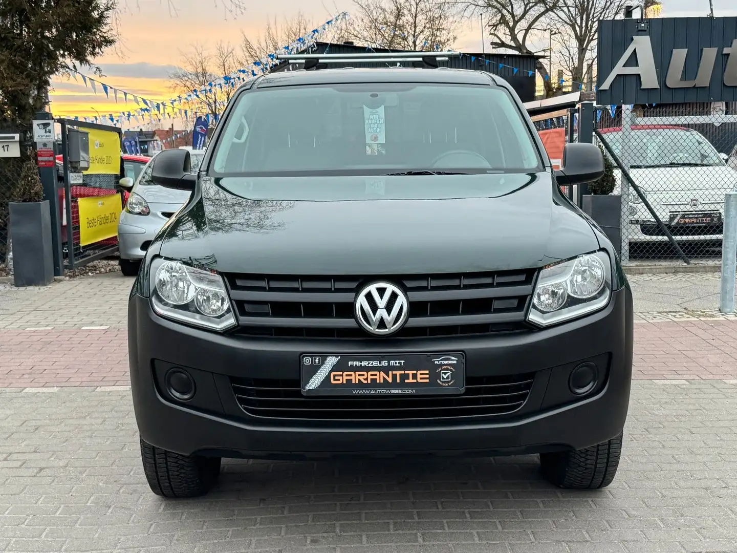 Volkswagen Amarok Basis DoubleCab 4Motion*HardTop*Klima*AHK Zöld - 2