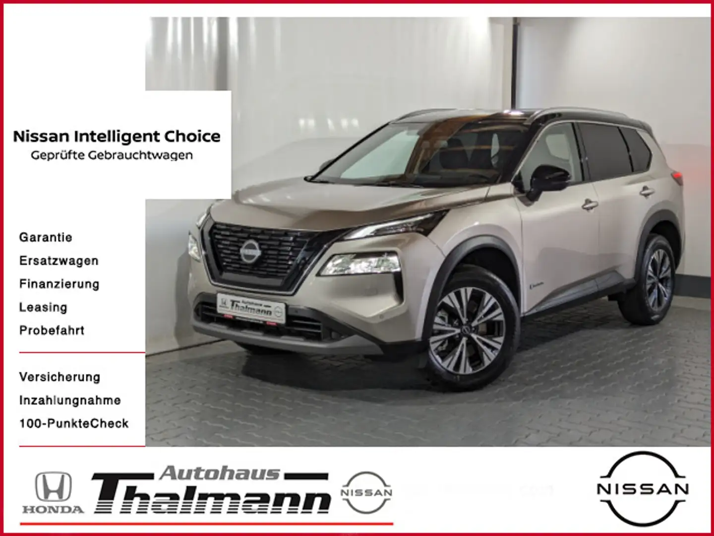 Nissan X-Trail 1.5 VC-T e-4ORCE N-Connecta 4x4 Zilver - 1
