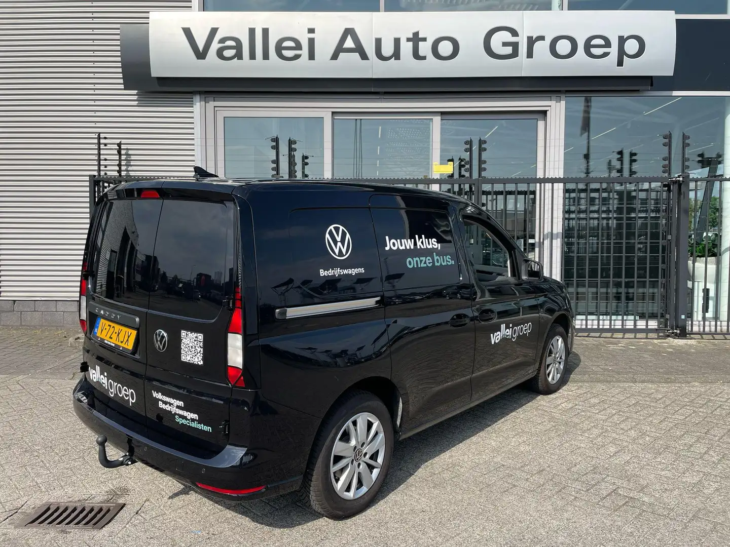 Volkswagen Caddy Cargo Style 2.0 TDI 90 kW / 122 pk DSG | Airco | L Zwart - 2