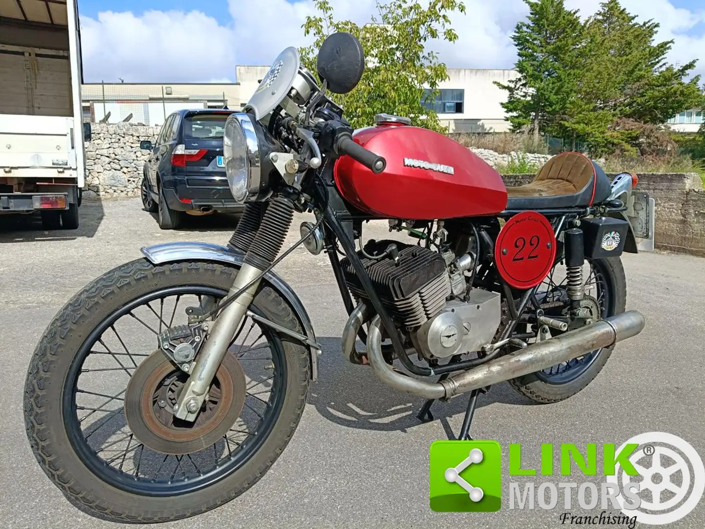 Moto Guzzi 250 TS CAFE RACER Rosso - 2