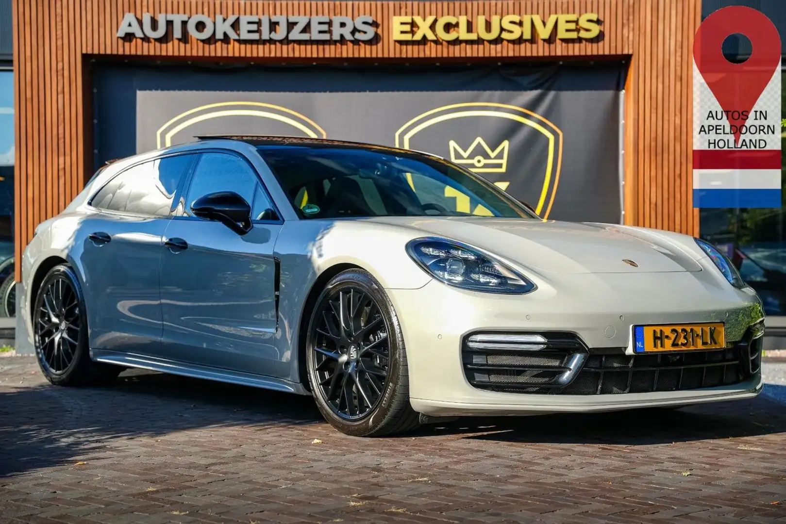 Porsche Panamera Sport Turismo 2.9 4 E-Hybrid panorama d Gris - 1