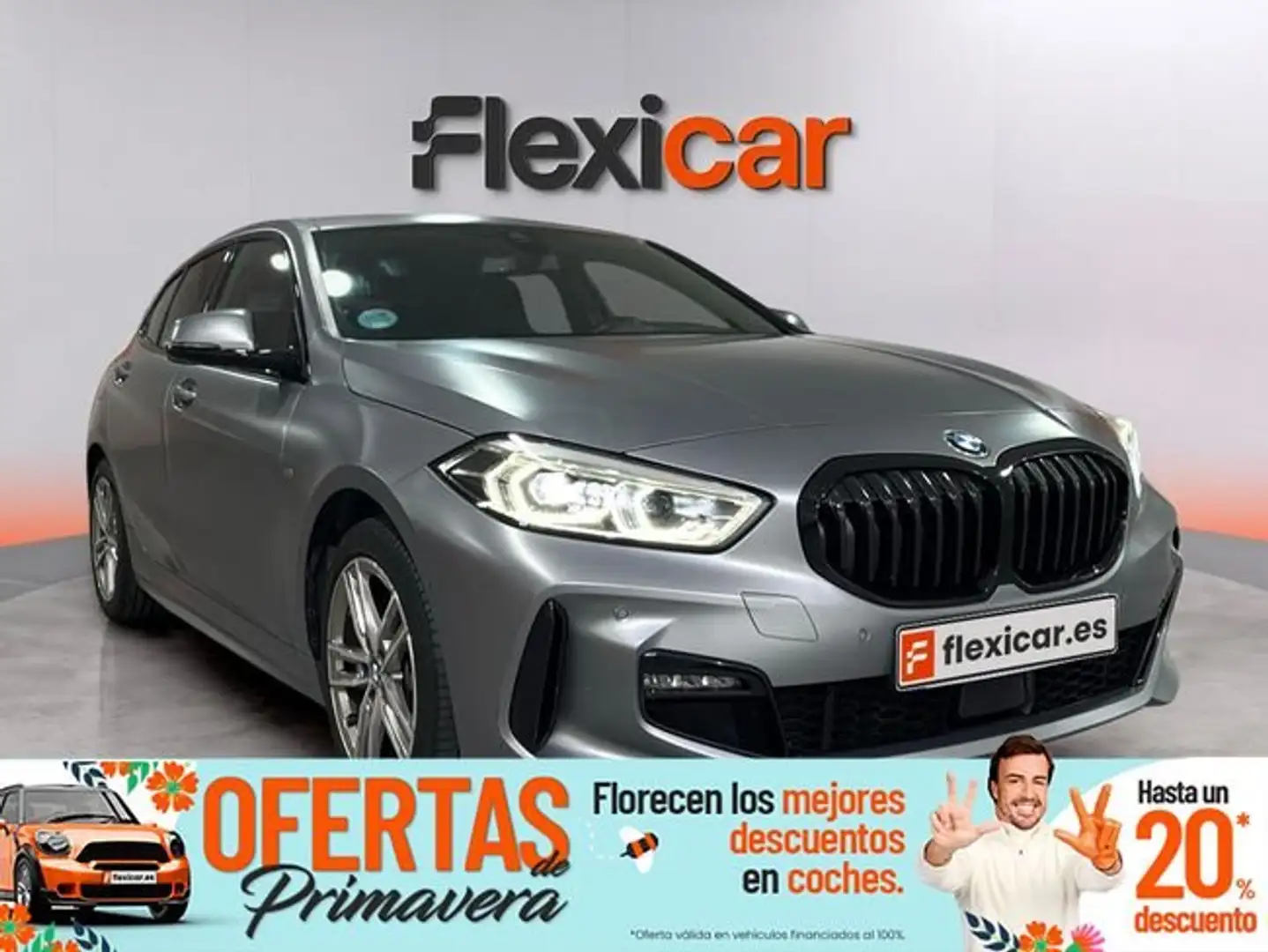 BMW 120 120dA Gris - 1