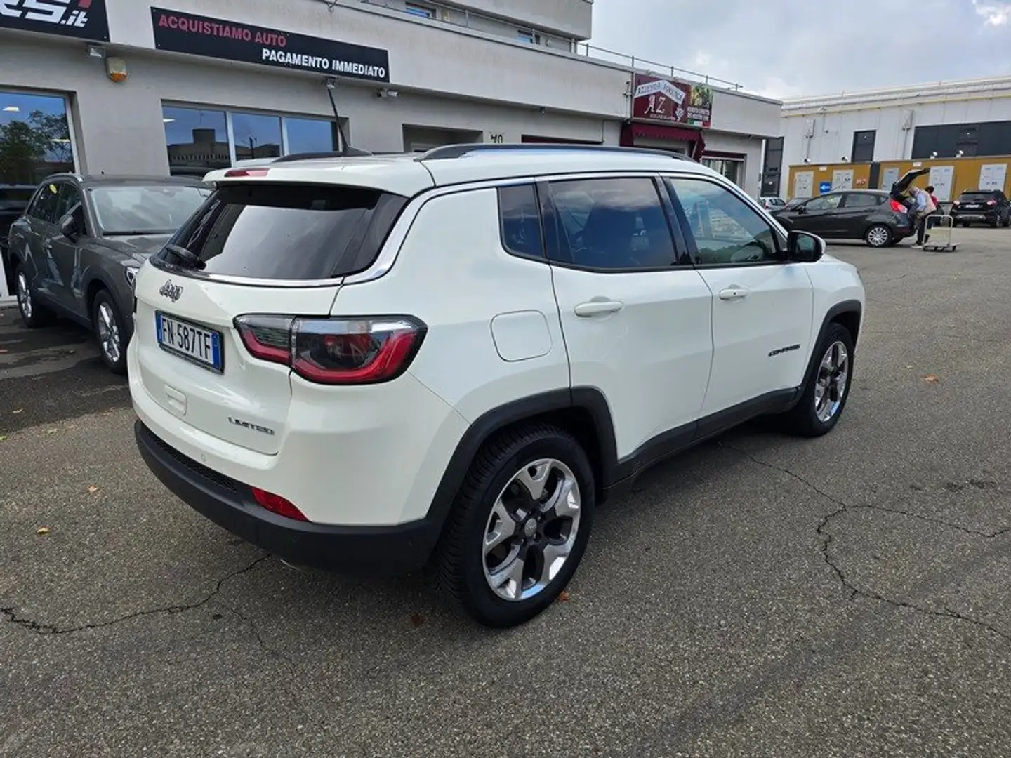 Jeep Compass 1.6 mjt Limited 2wd 120cv PERMUTE UNICO PROP Bianco - 2